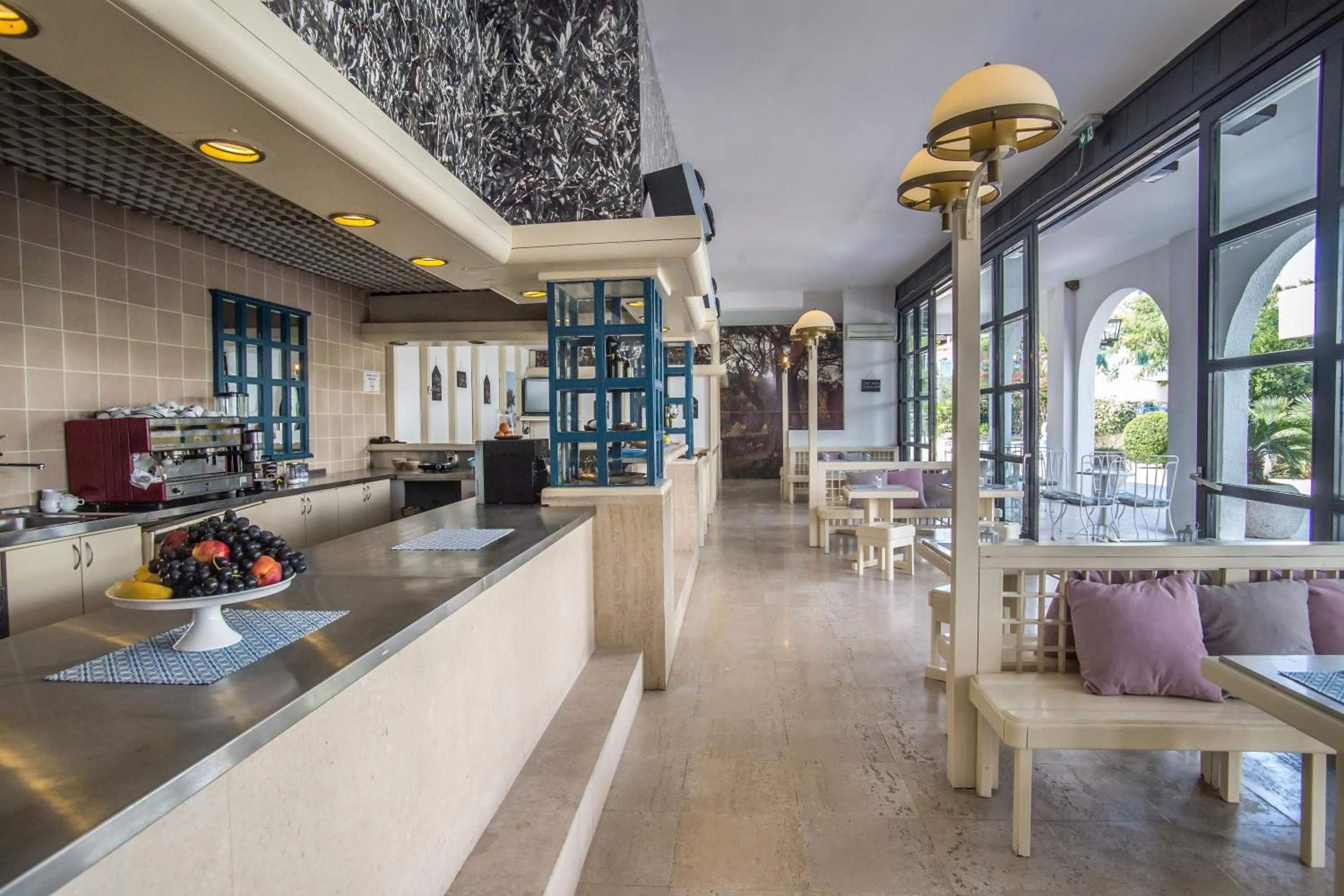 Seating area in Hotel Aleksandar