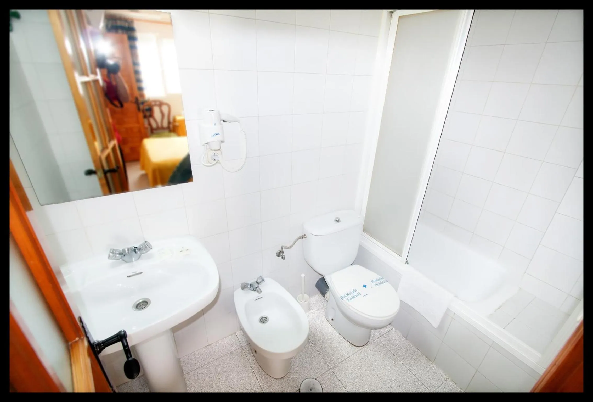 Bathroom in Hostal Estación