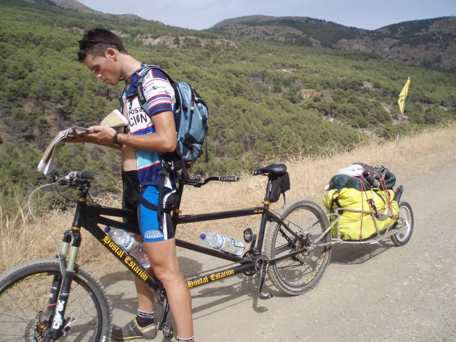 Cycling in Hostal Estación