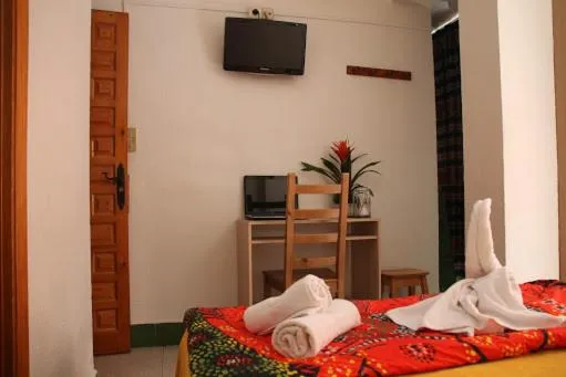 Bed in Hostal Estación