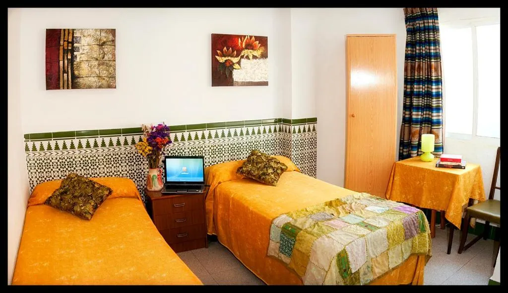 Bed in Hostal Estación