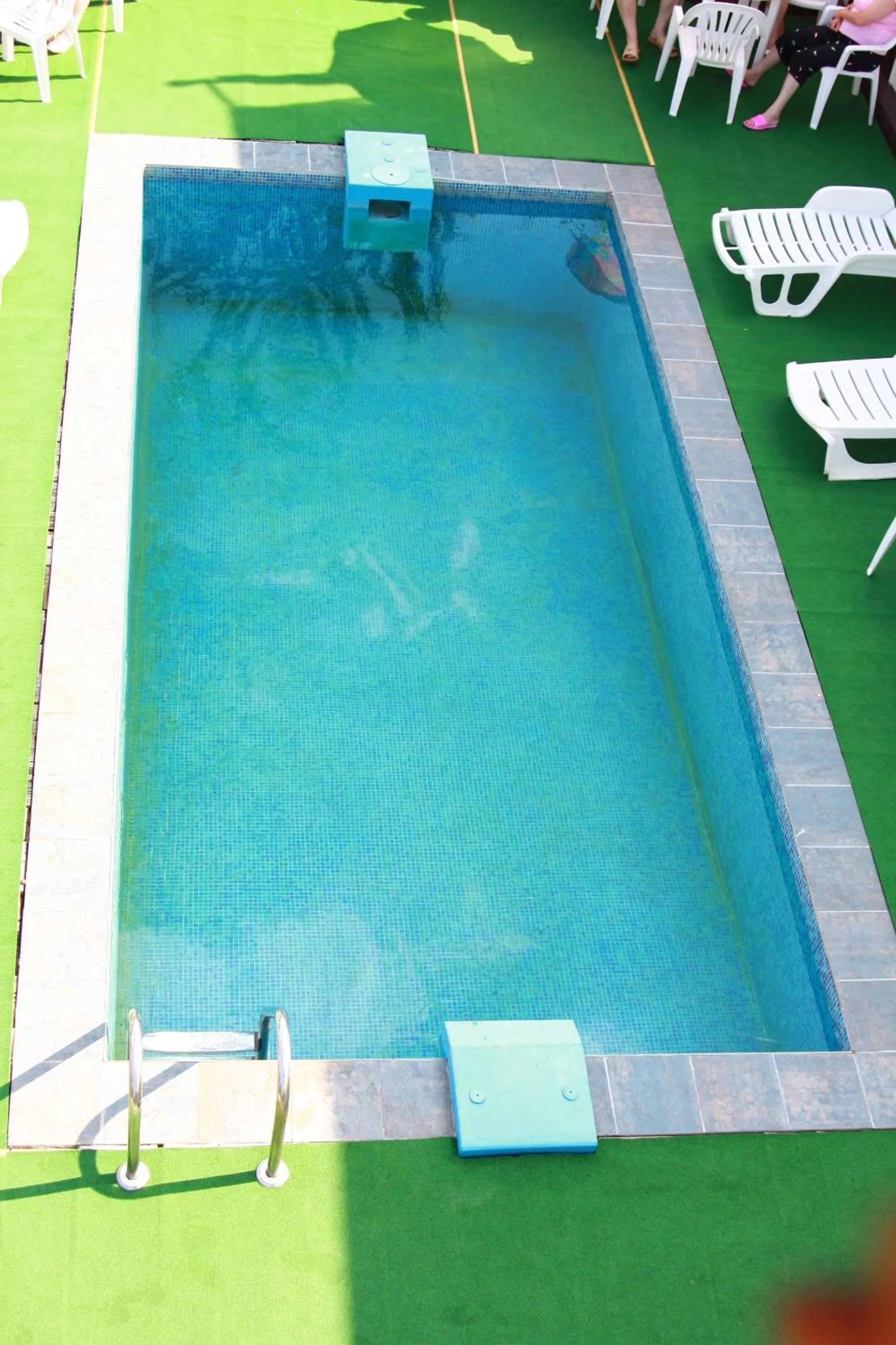 Pool view in Casa Bazna