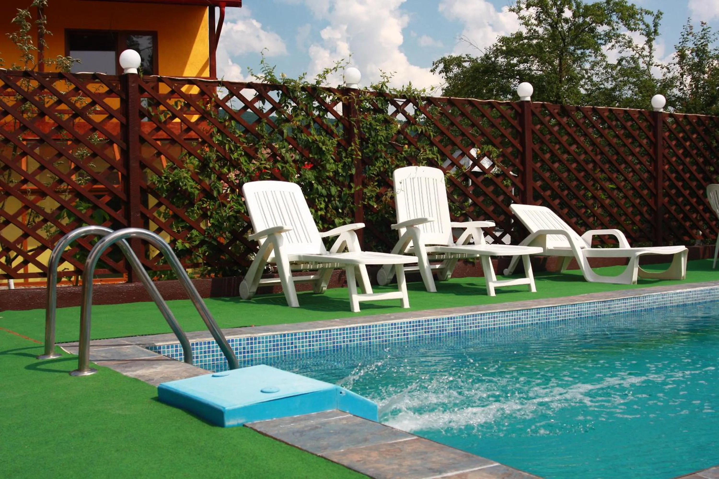 Swimming pool in Casa Bazna