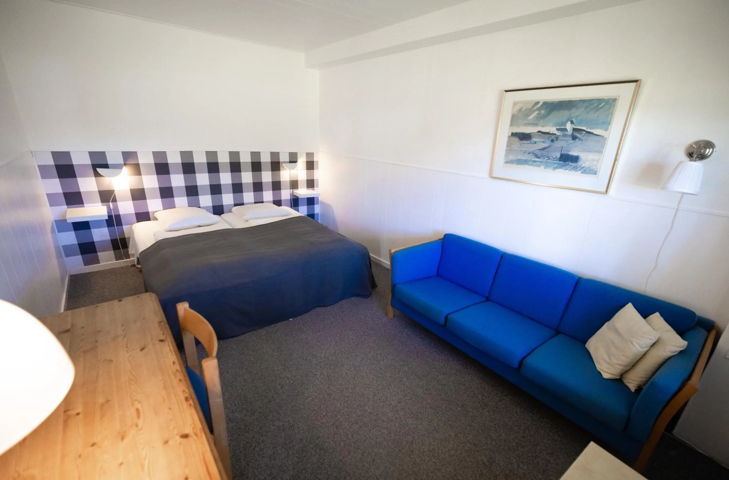 Photo of the whole room, Bed in Tylstrup Kro og Motel