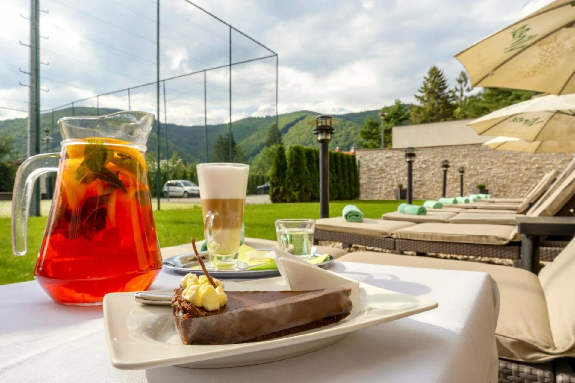 Natural landscape in Wellness Hotel Diplomat