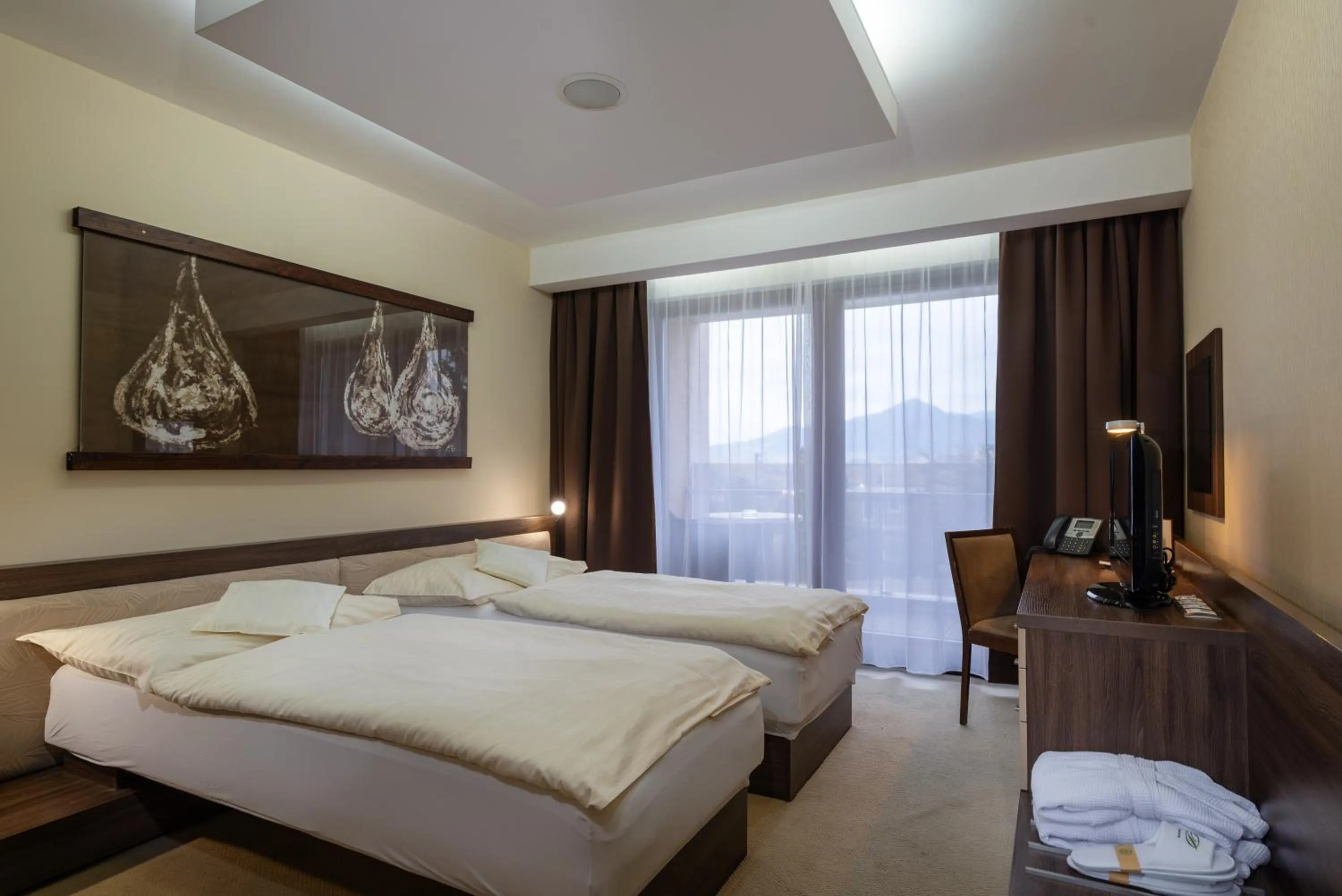 Bed in Wellness Hotel Diplomat