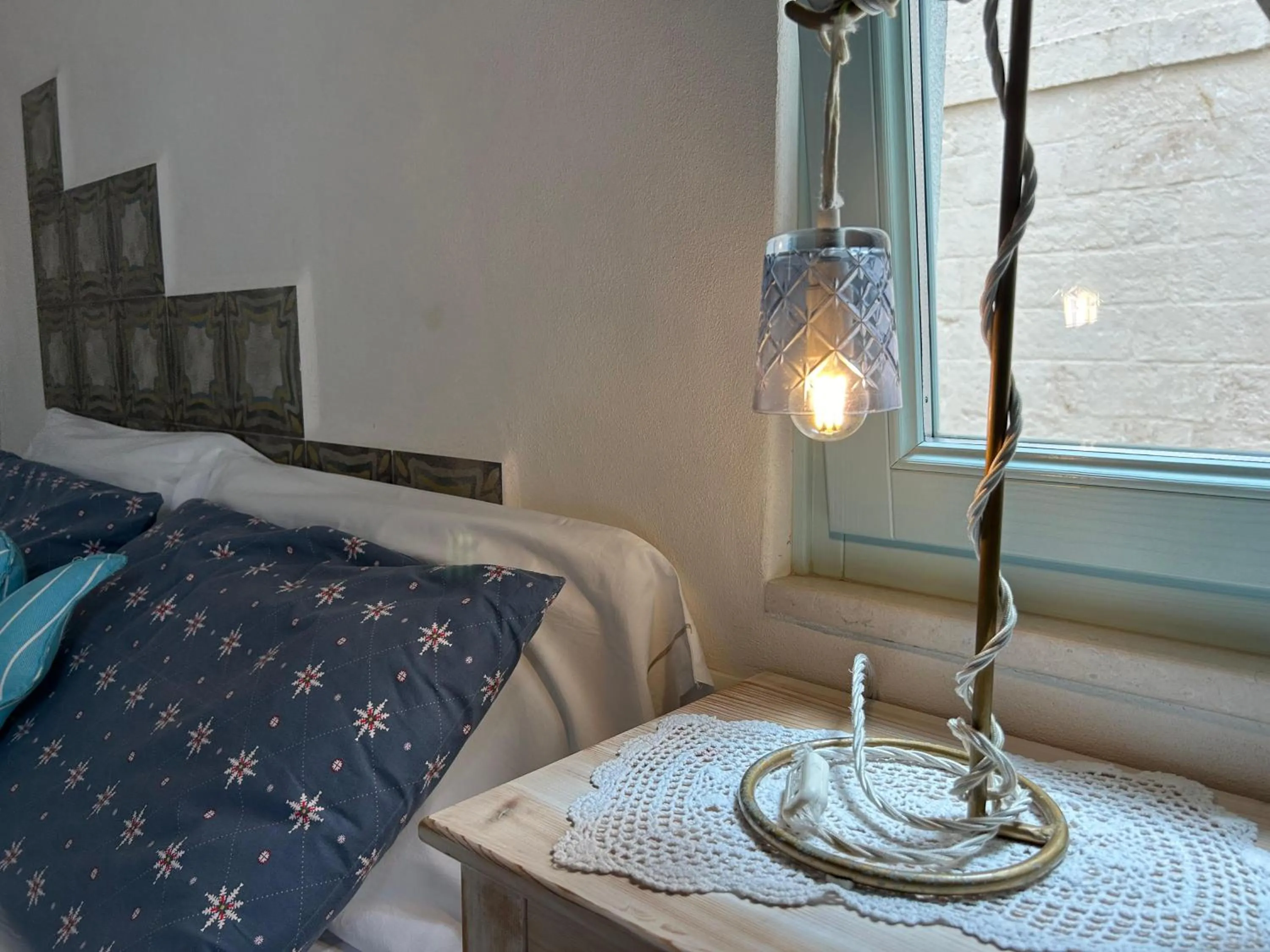 Decorative detail, Bed in Trame - La Naca sul Porto