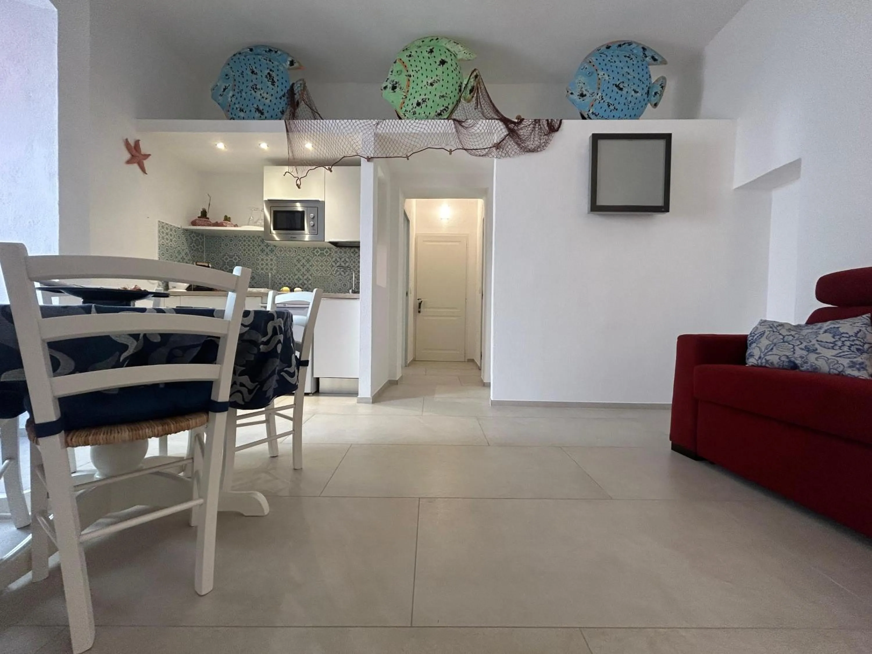 Kitchen or kitchenette in Trame - La Naca sul Porto