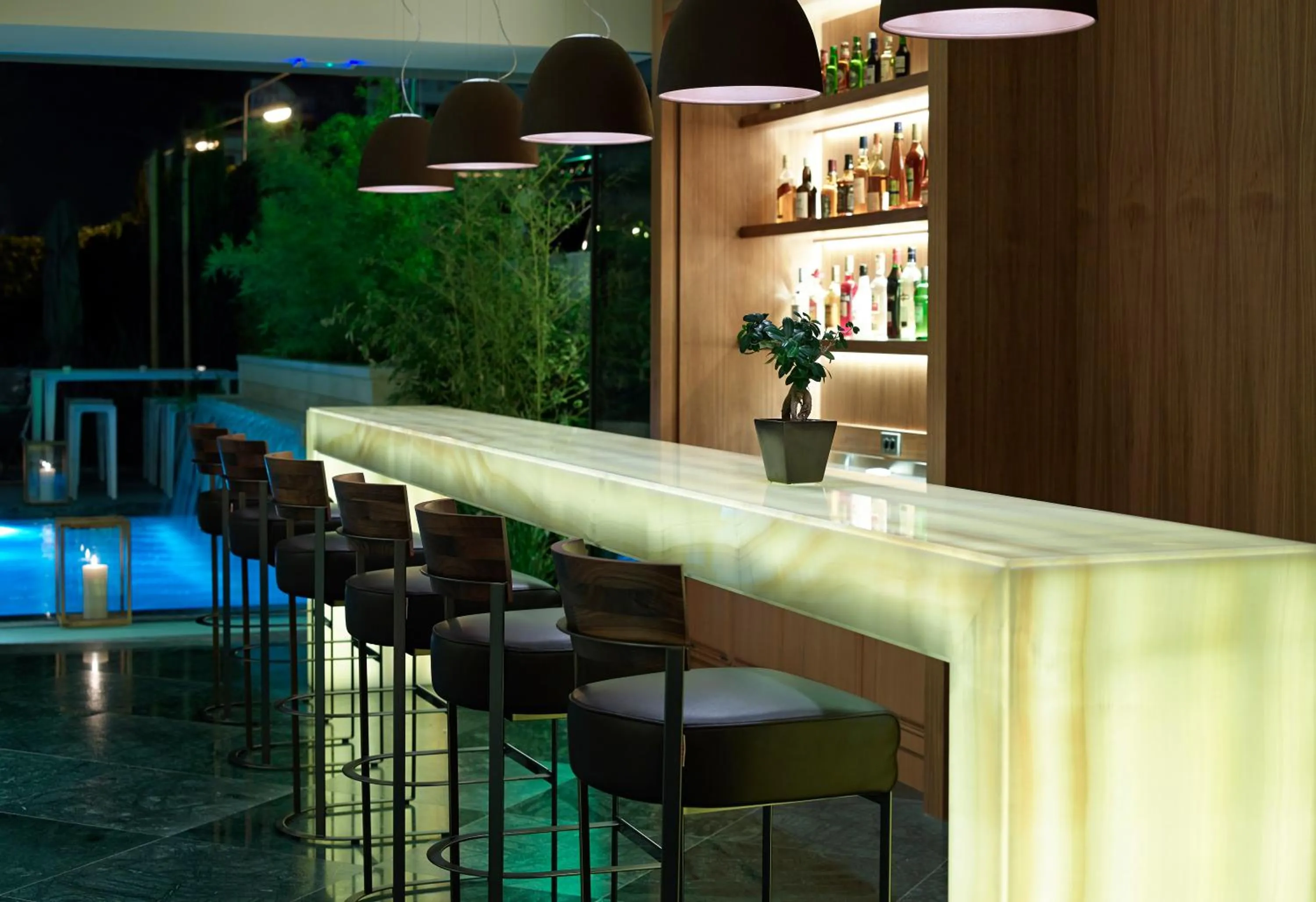 Lounge or bar in Samaria Hotel