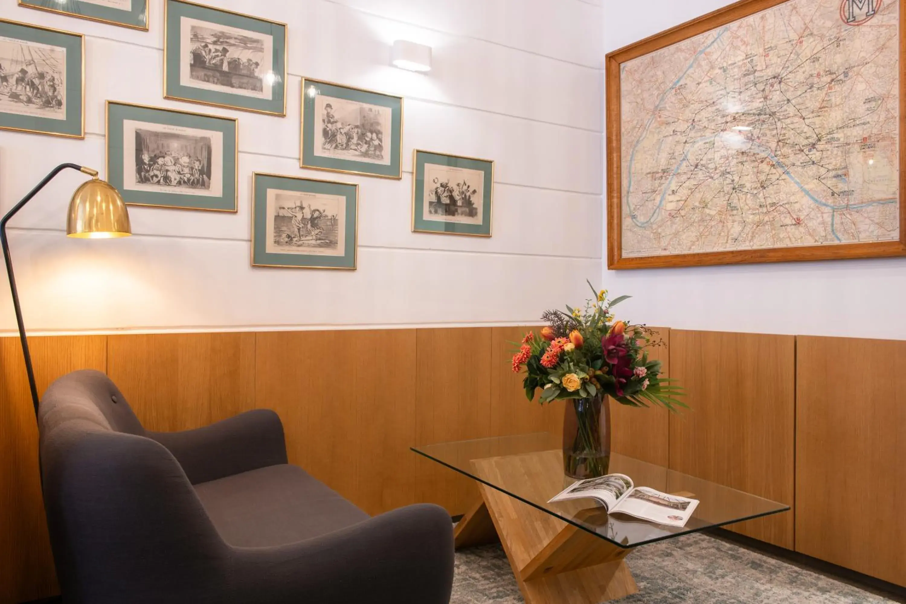 Lobby or reception in Hôtel Helzear Etoile Lobby or reception in Hôtel Helzear Etoile