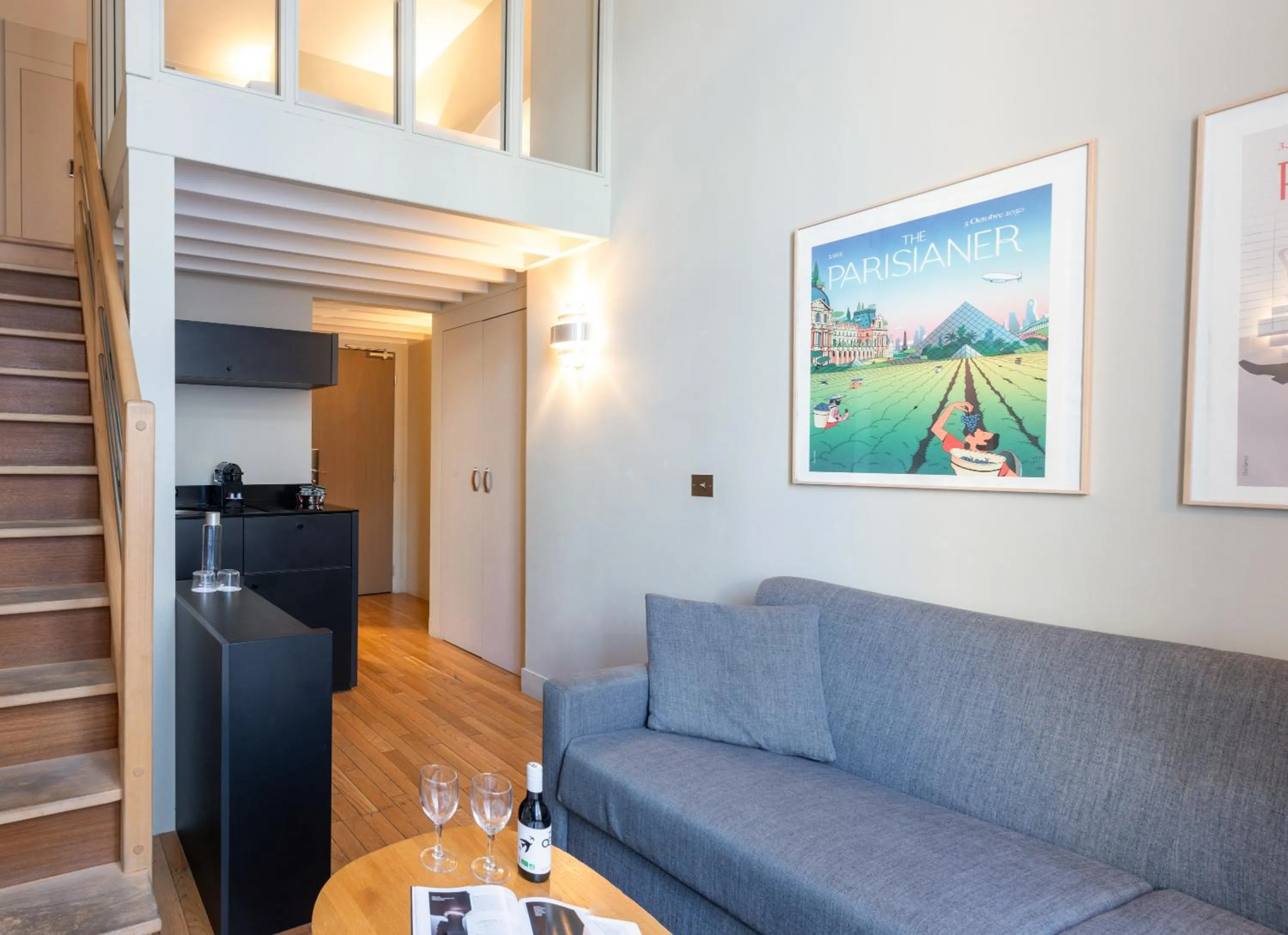 Bedroom in Hôtel Helzear Etoile