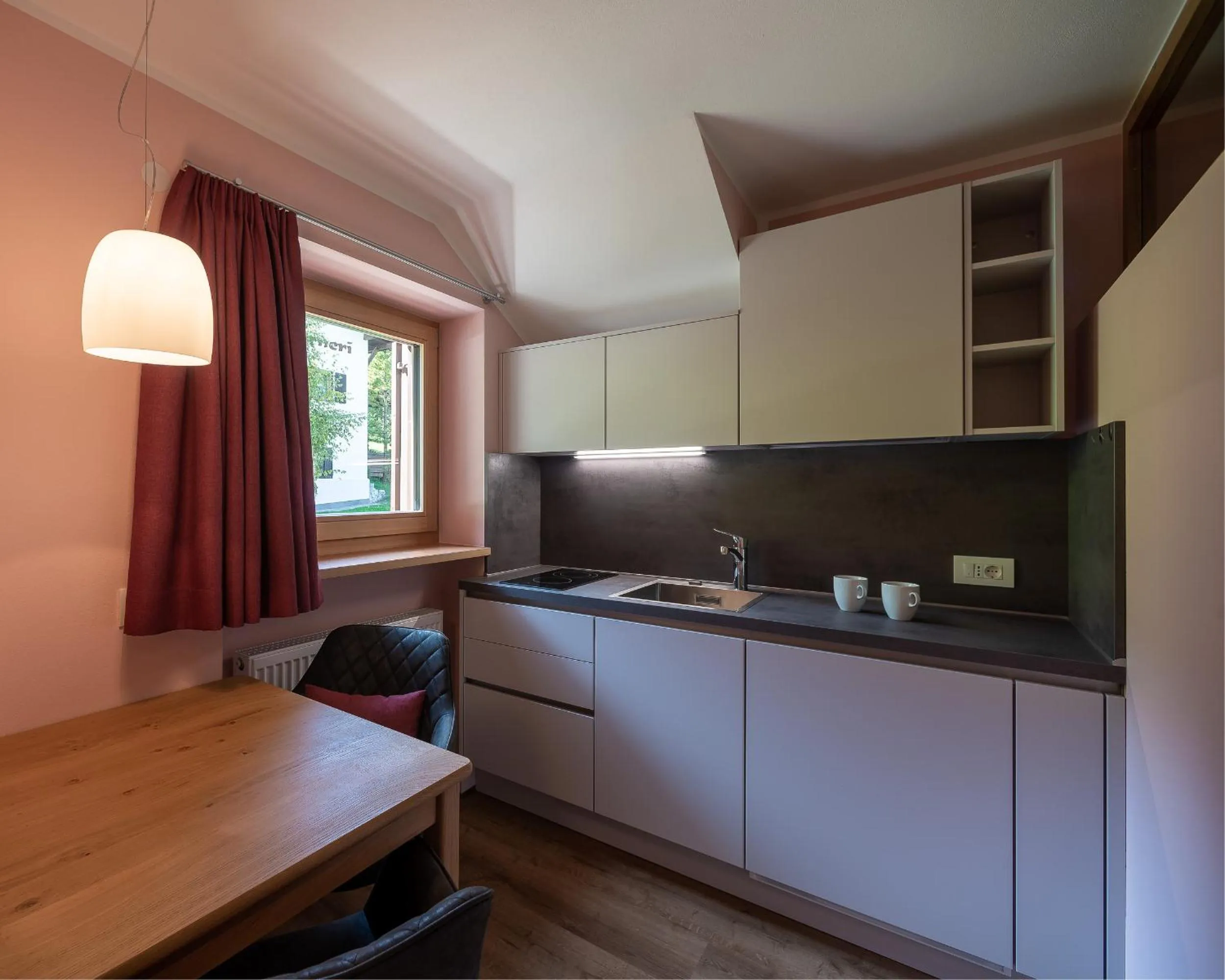 Kitchen or kitchenette in Residence Soratru