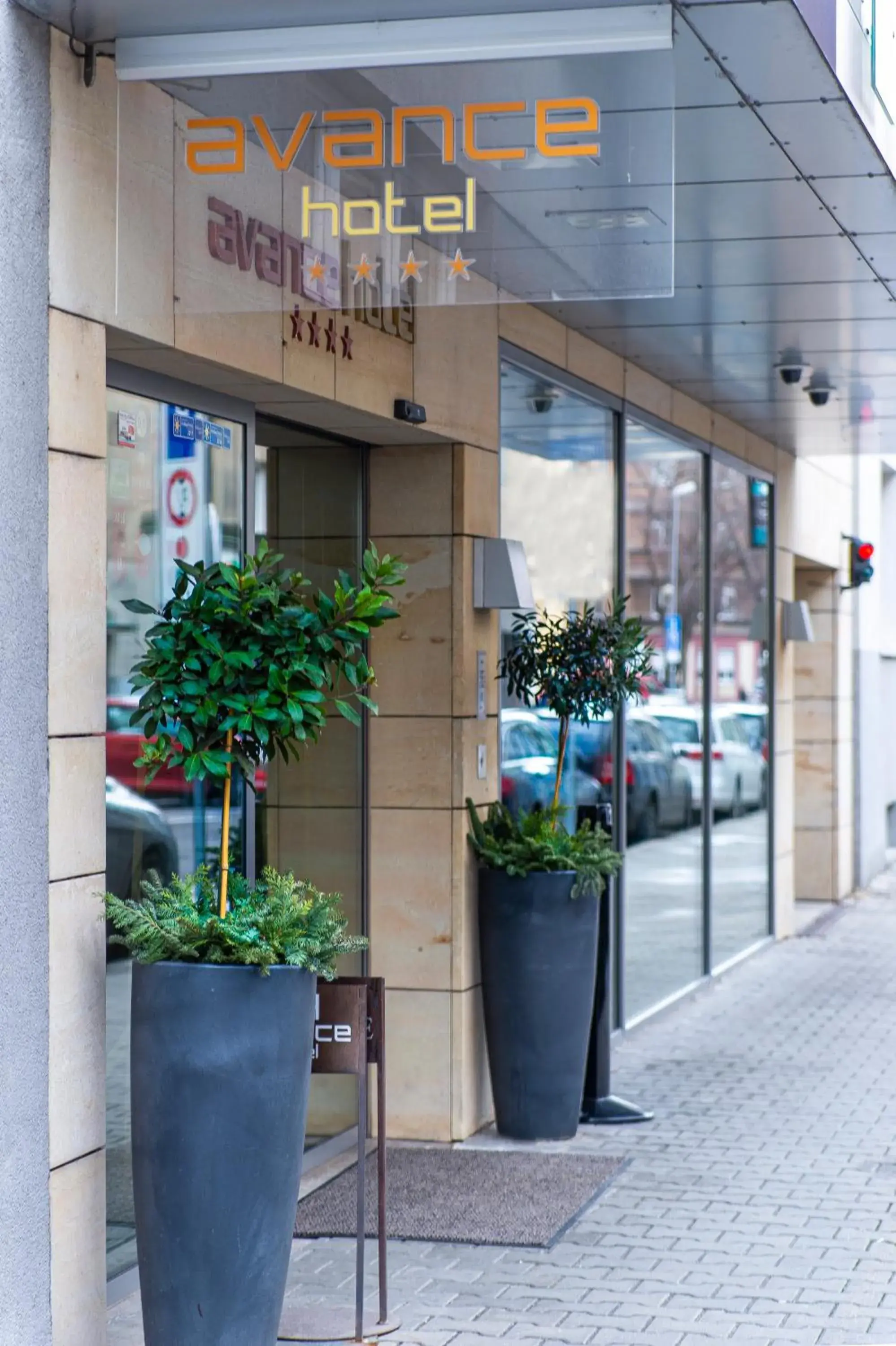 Facade/entrance in Hotel Avance Facade/entrance in Hotel Avance