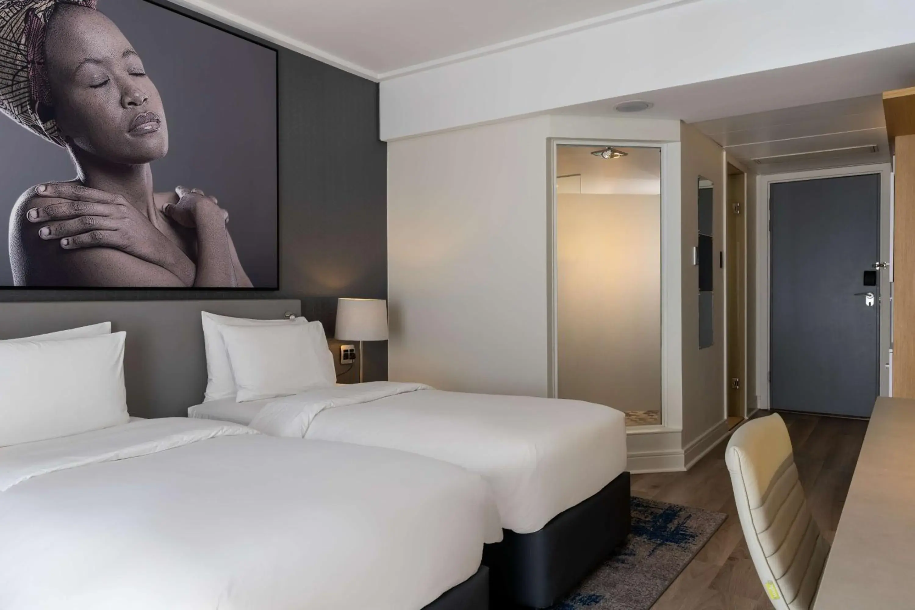 Bedroom, Bed in Radisson Blu Gautrain Hotel, Sandton Johannesburg Bedroom, Bed in Radisson Blu Gautrain Hotel, Sandton Johannesburg