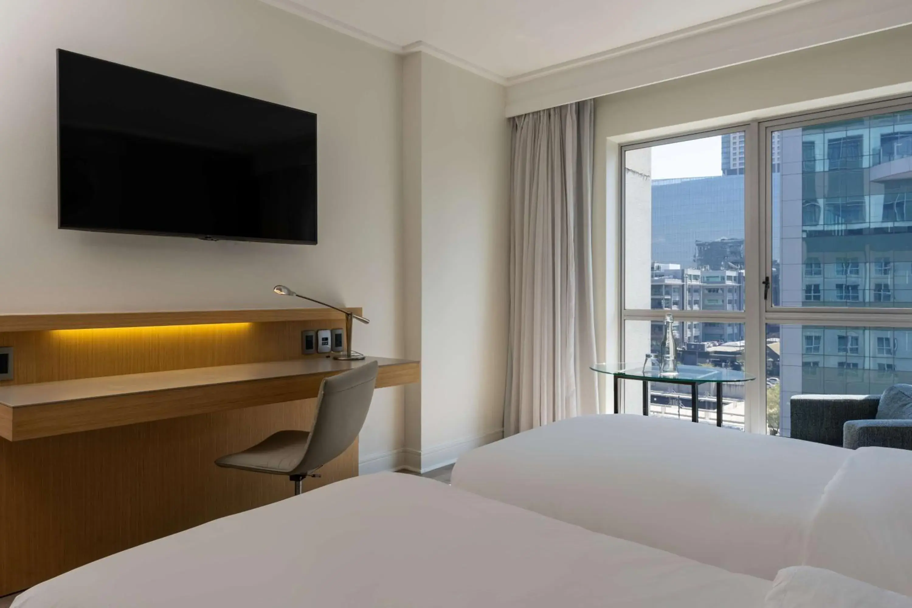 Bedroom, Bed in Radisson Blu Gautrain Hotel, Sandton Johannesburg Bedroom, Bed in Radisson Blu Gautrain Hotel, Sandton Johannesburg