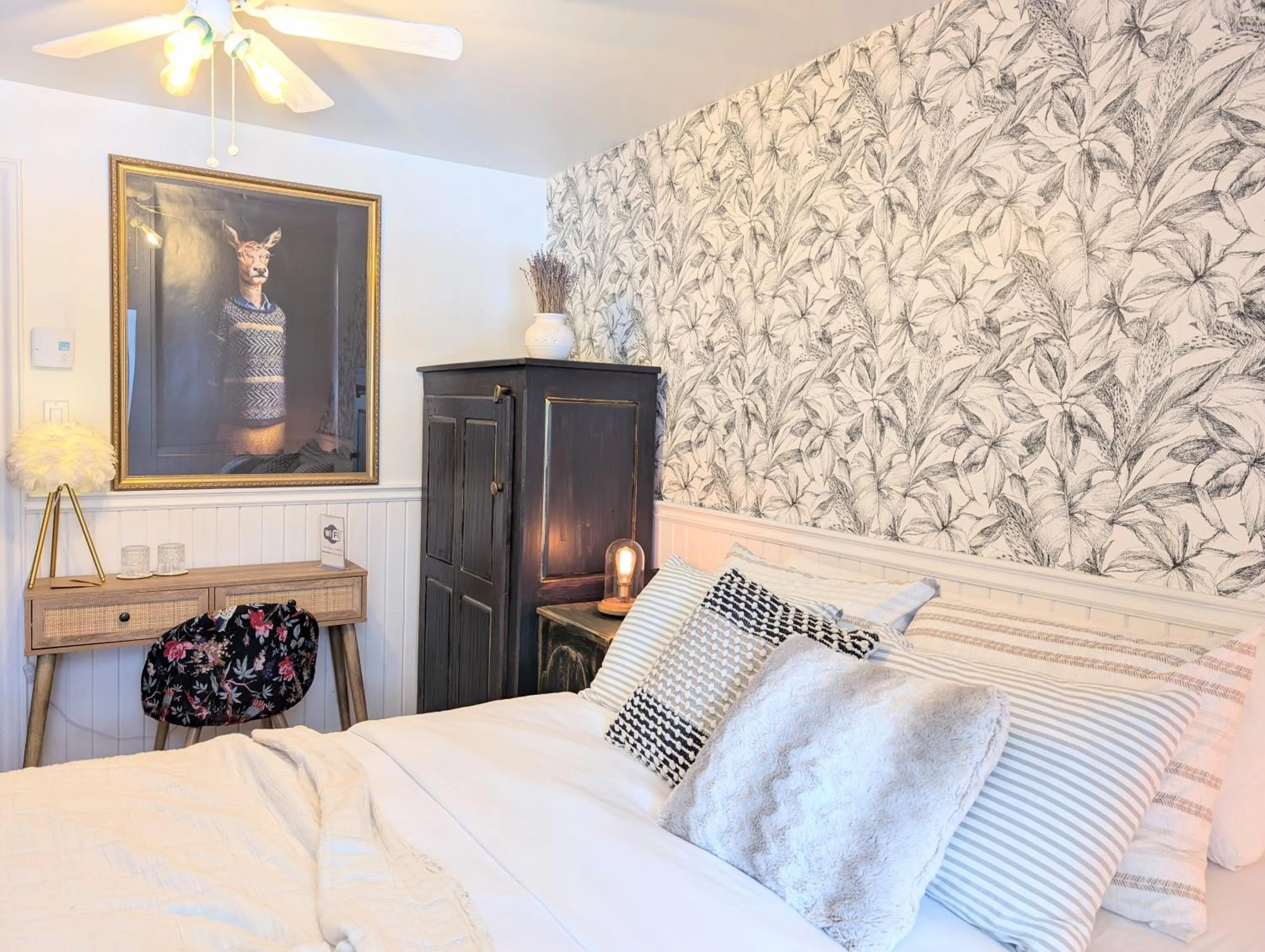 Bedroom, Bed in La Tremblante