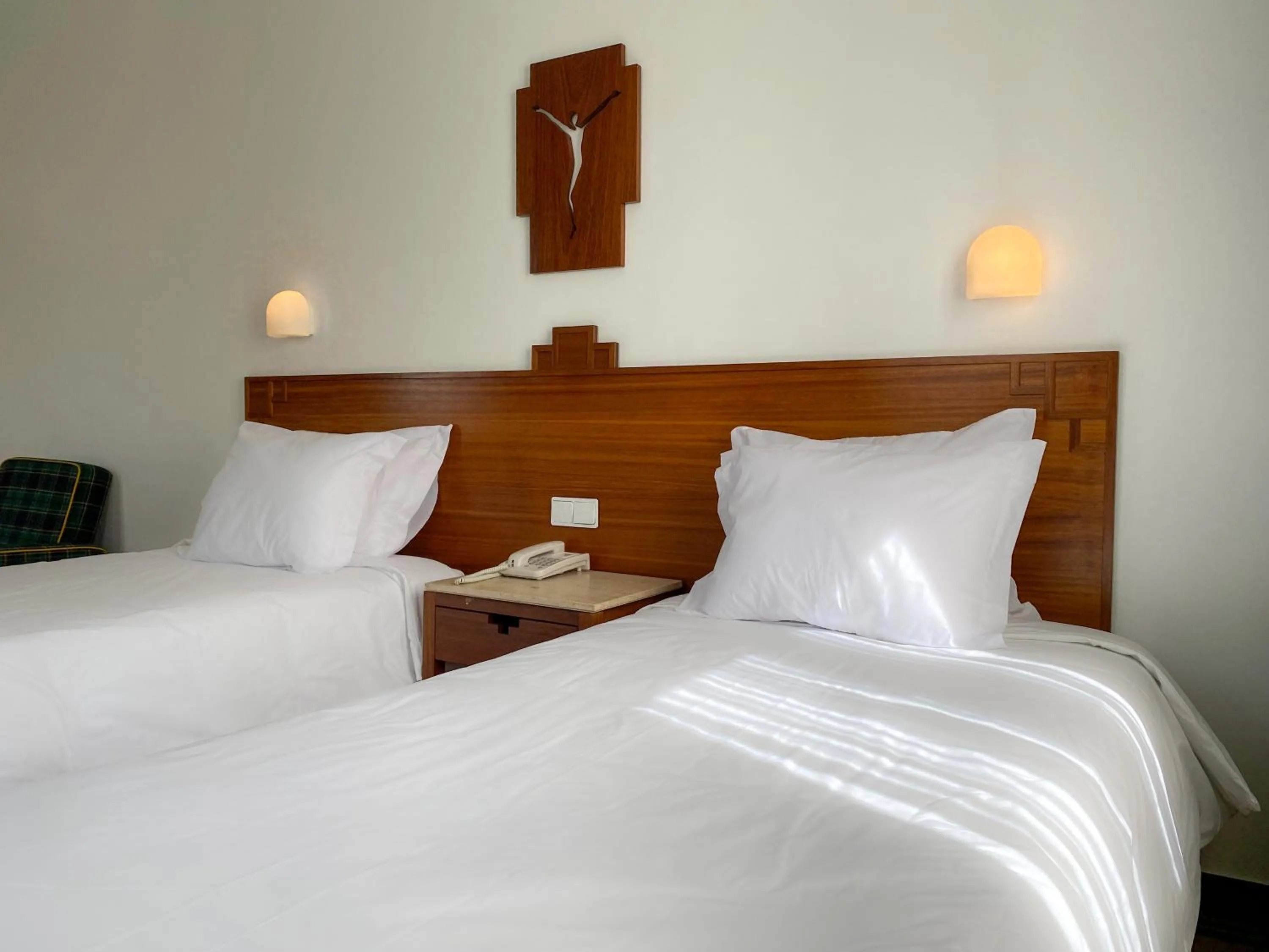 Bed in Hotel Irmãs Dominicanas - Fátima by Flagworld Hotels