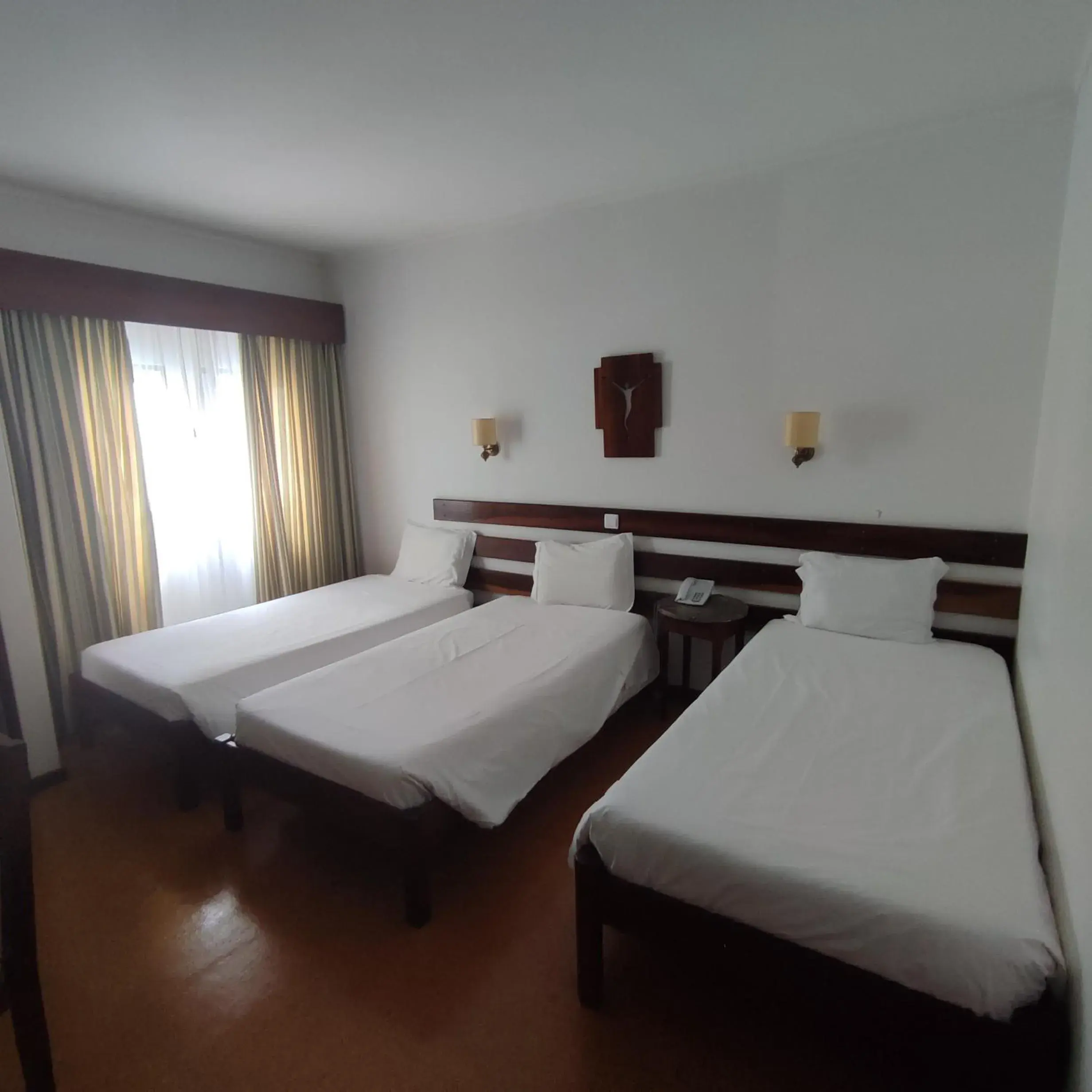 Bedroom, Bed in Hotel Irmãs Dominicanas - Fátima by Flagworld Hotels Bedroom, Bed in Hotel Irmãs Dominicanas - Fátima by Flagworld Hotels