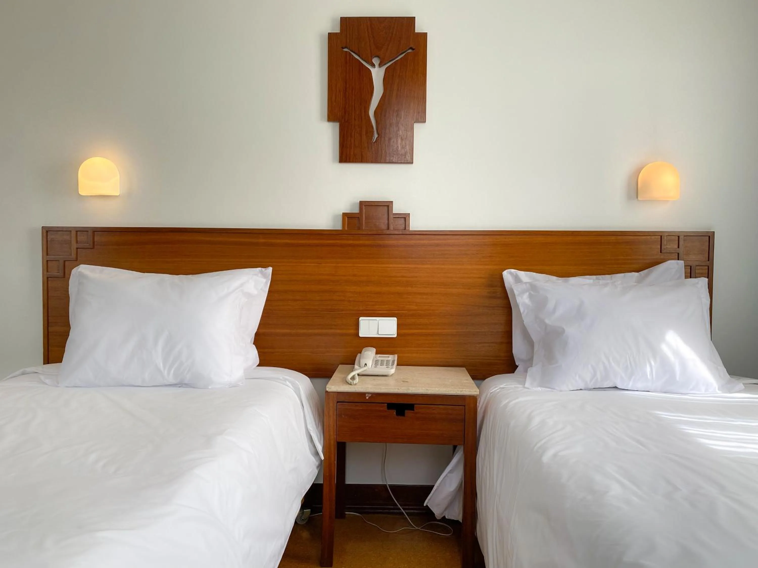 Bed in Hotel Irmãs Dominicanas - Fátima by Flagworld Hotels