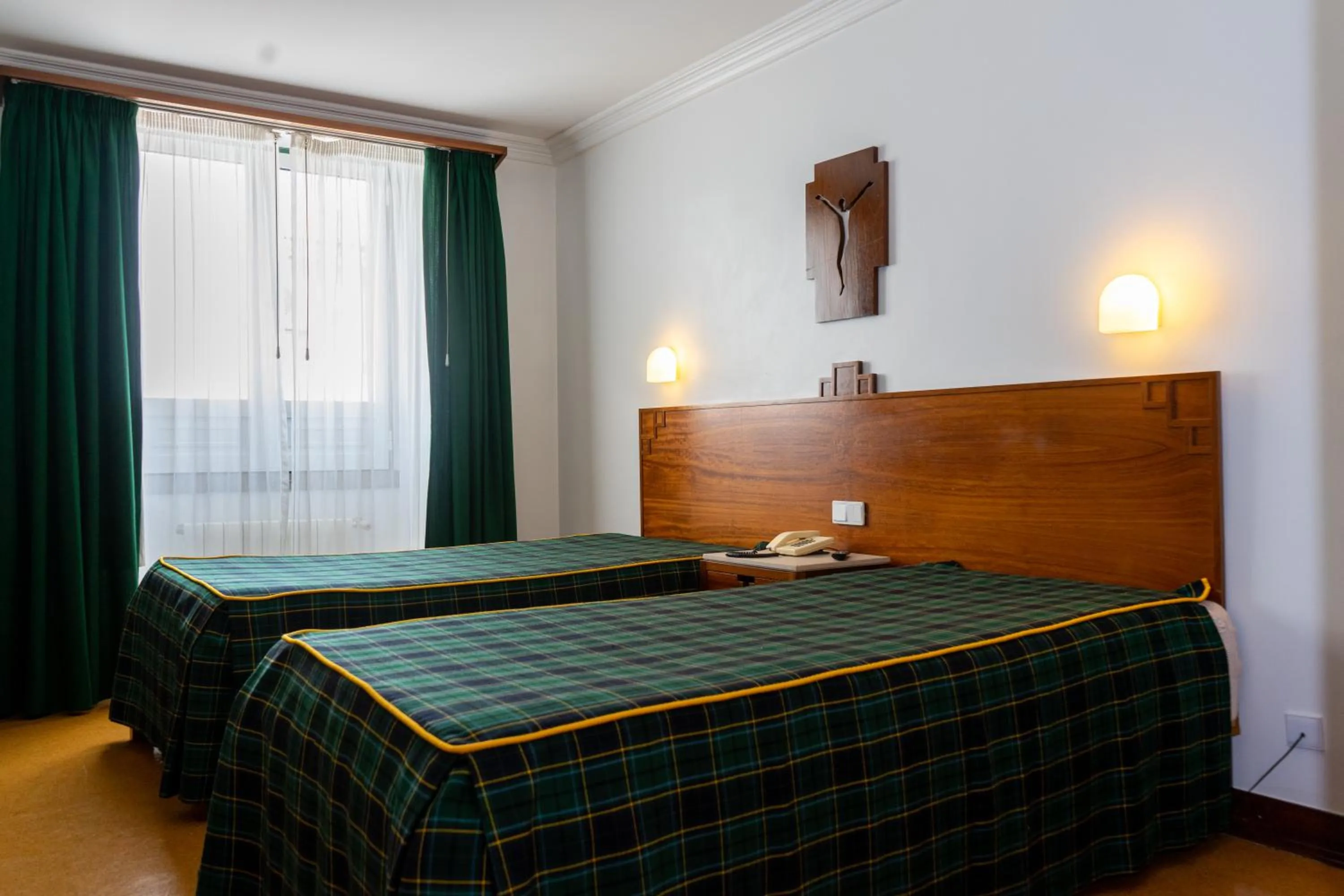 Bed in Hotel Irmãs Dominicanas - Fátima by Flagworld Hotels