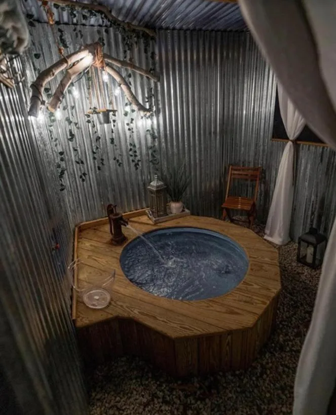 Hot Tub in Hacienda Tres Casitas