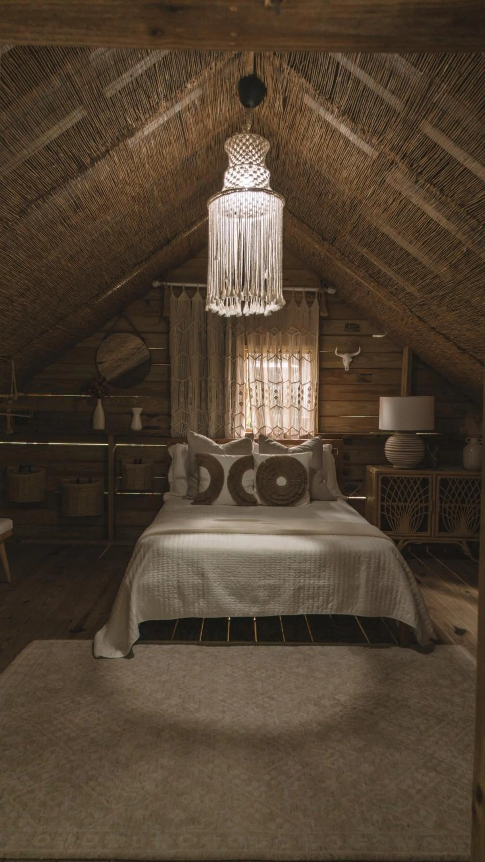 View (from property/room), Bed in Hacienda Tres Casitas