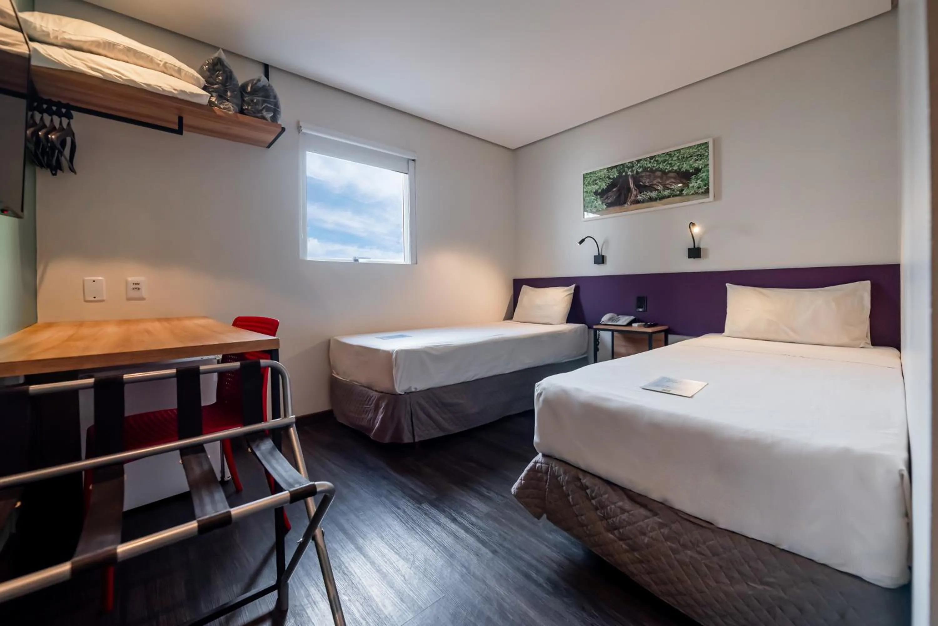 Bedroom, Bed in ibis Styles Belem Nazare
