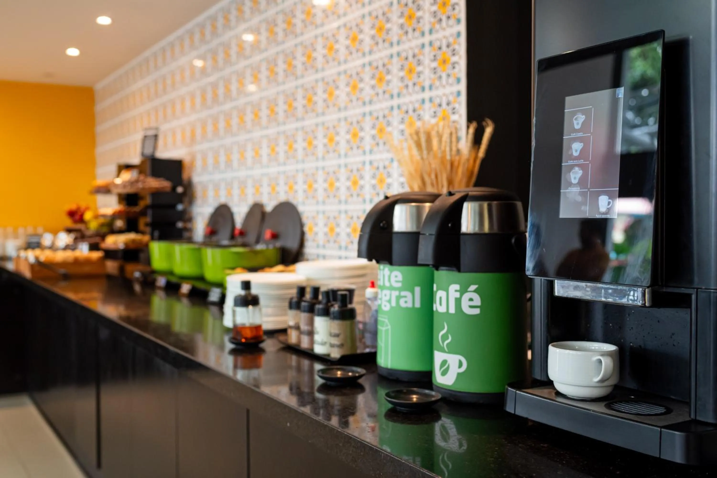 Buffet breakfast in ibis Styles Belem Nazare