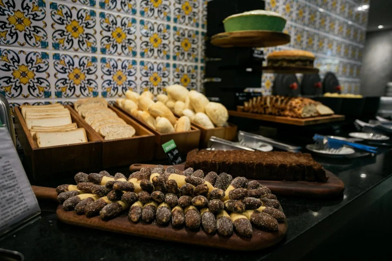 Buffet breakfast in ibis Styles Belem Nazare