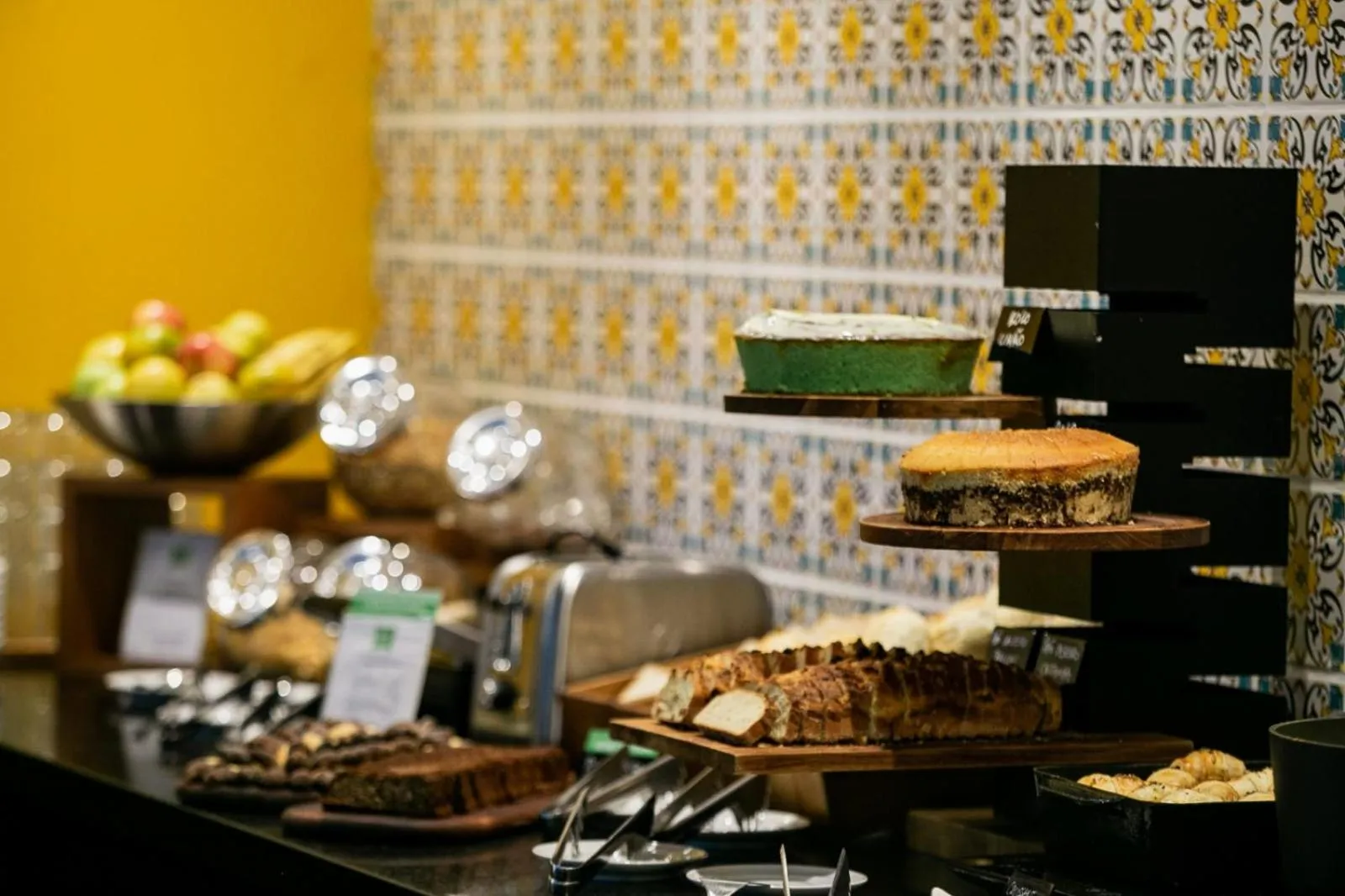 Buffet breakfast in ibis Styles Belem Nazare