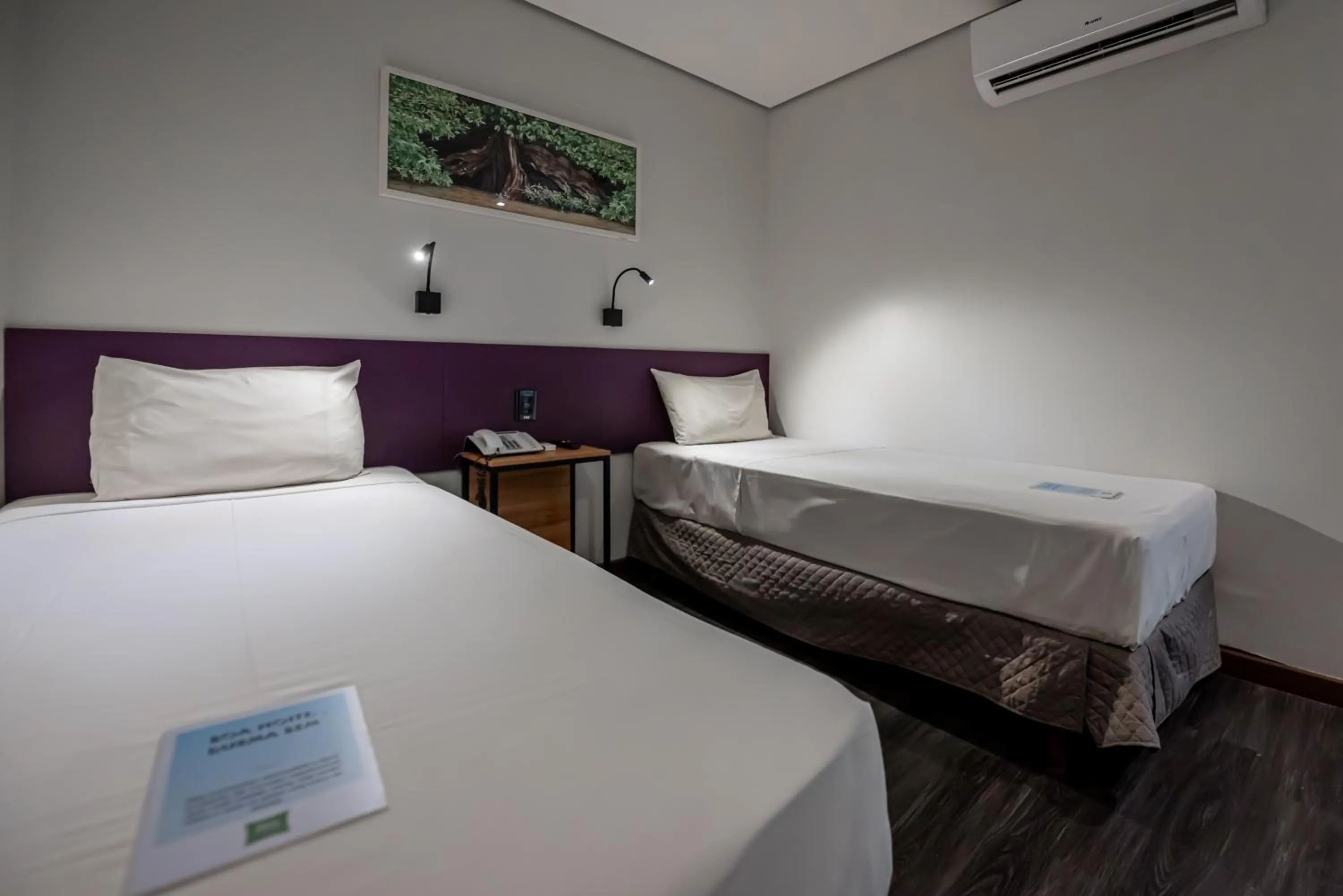Bedroom, Bed in ibis Styles Belem Nazare