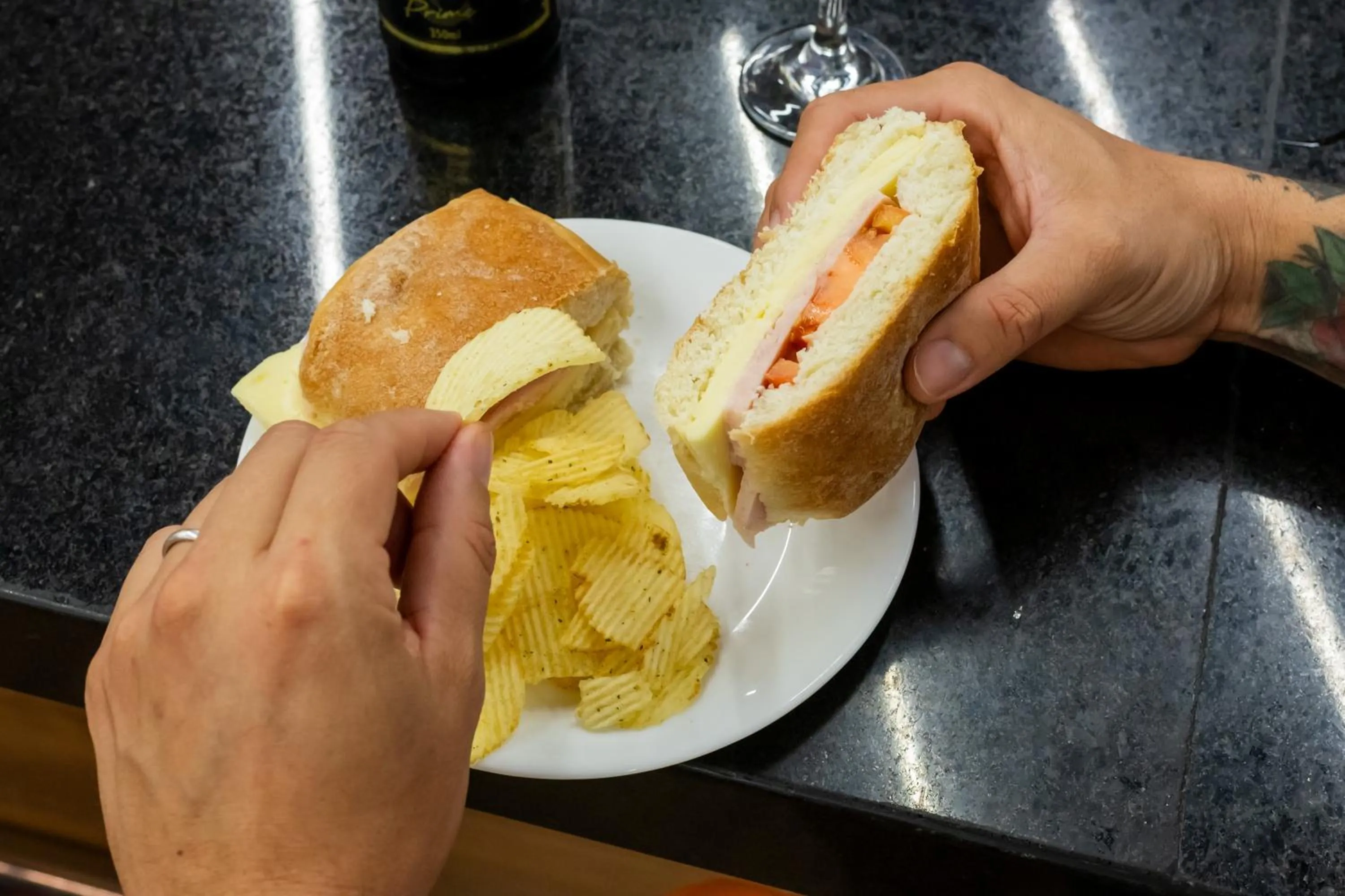 Food and drinks in ibis Styles Belem Nazare