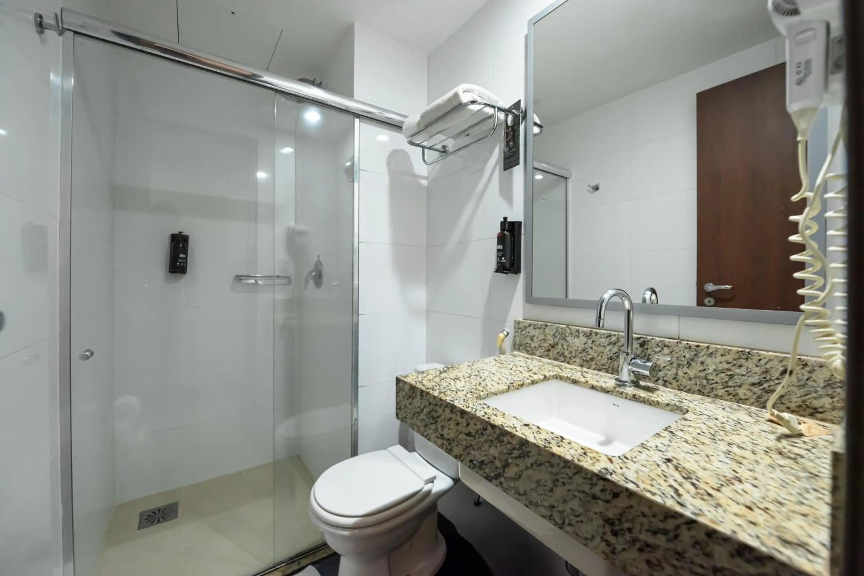 Bathroom in ibis Styles Belem Nazare