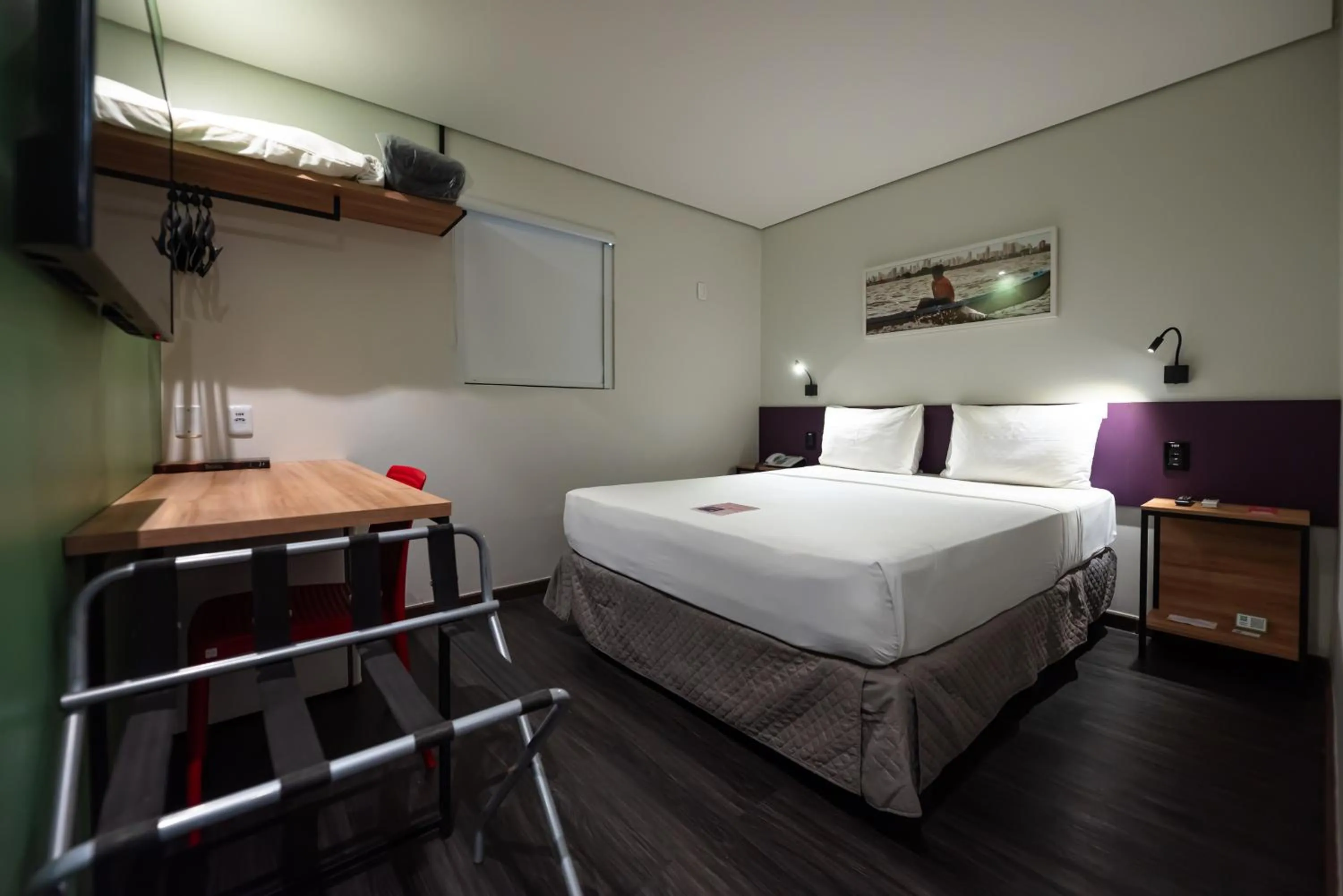 Bedroom, Bed in ibis Styles Belem Nazare
