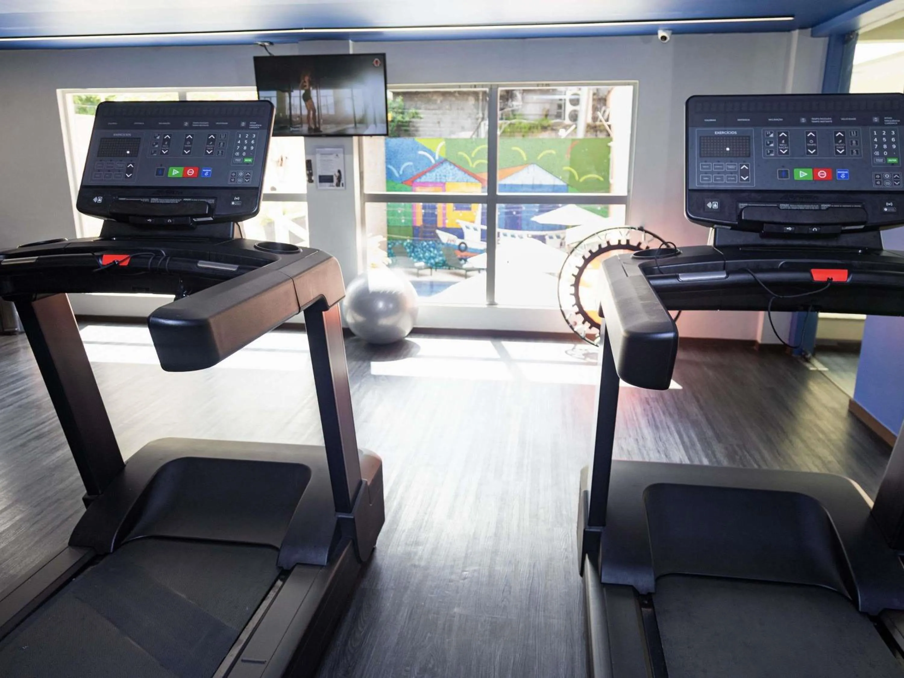 Fitness centre/facilities in ibis Styles Belem Nazare