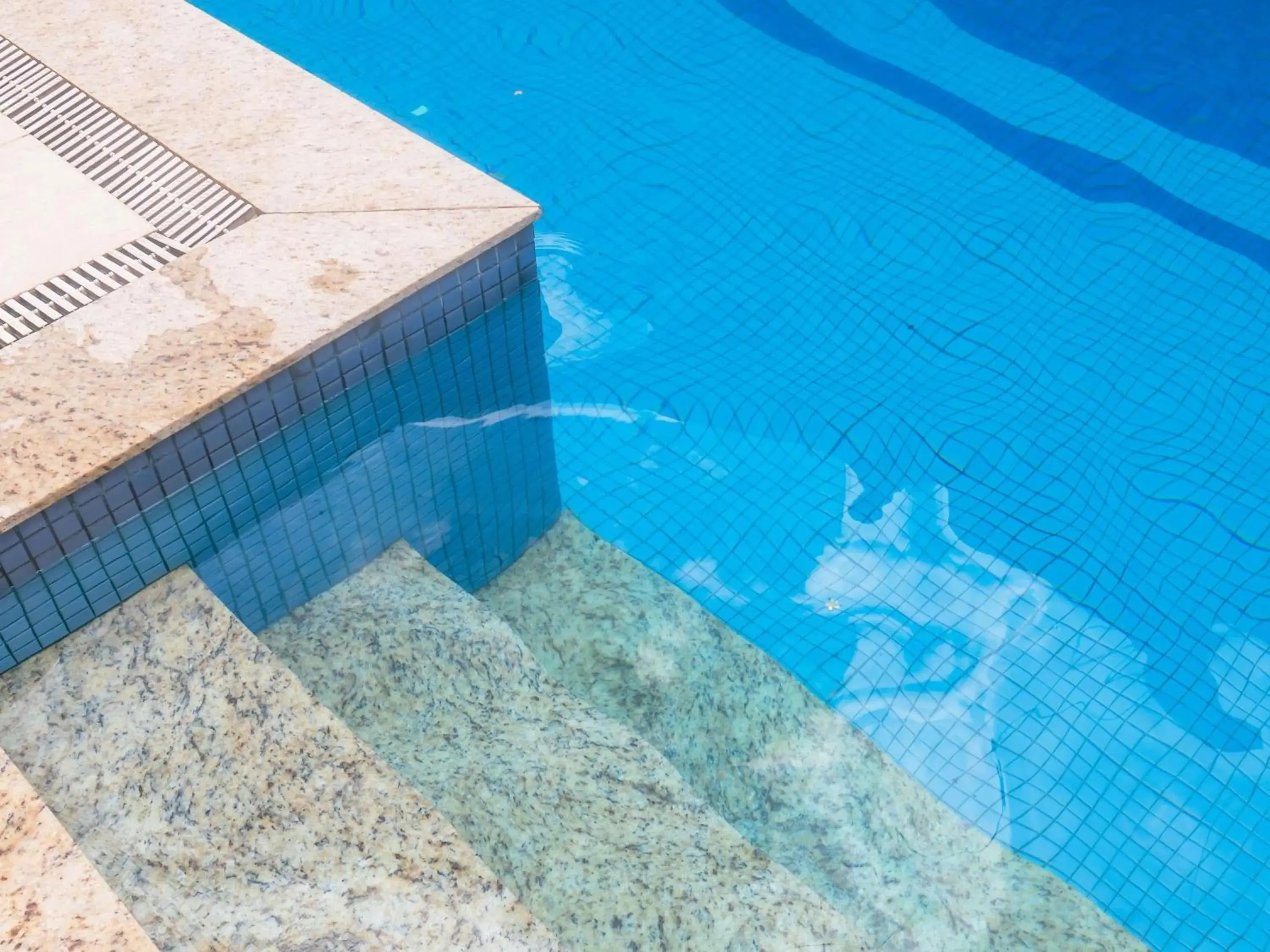 Pool view in ibis Styles Belem Nazare Pool view in ibis Styles Belem Nazare