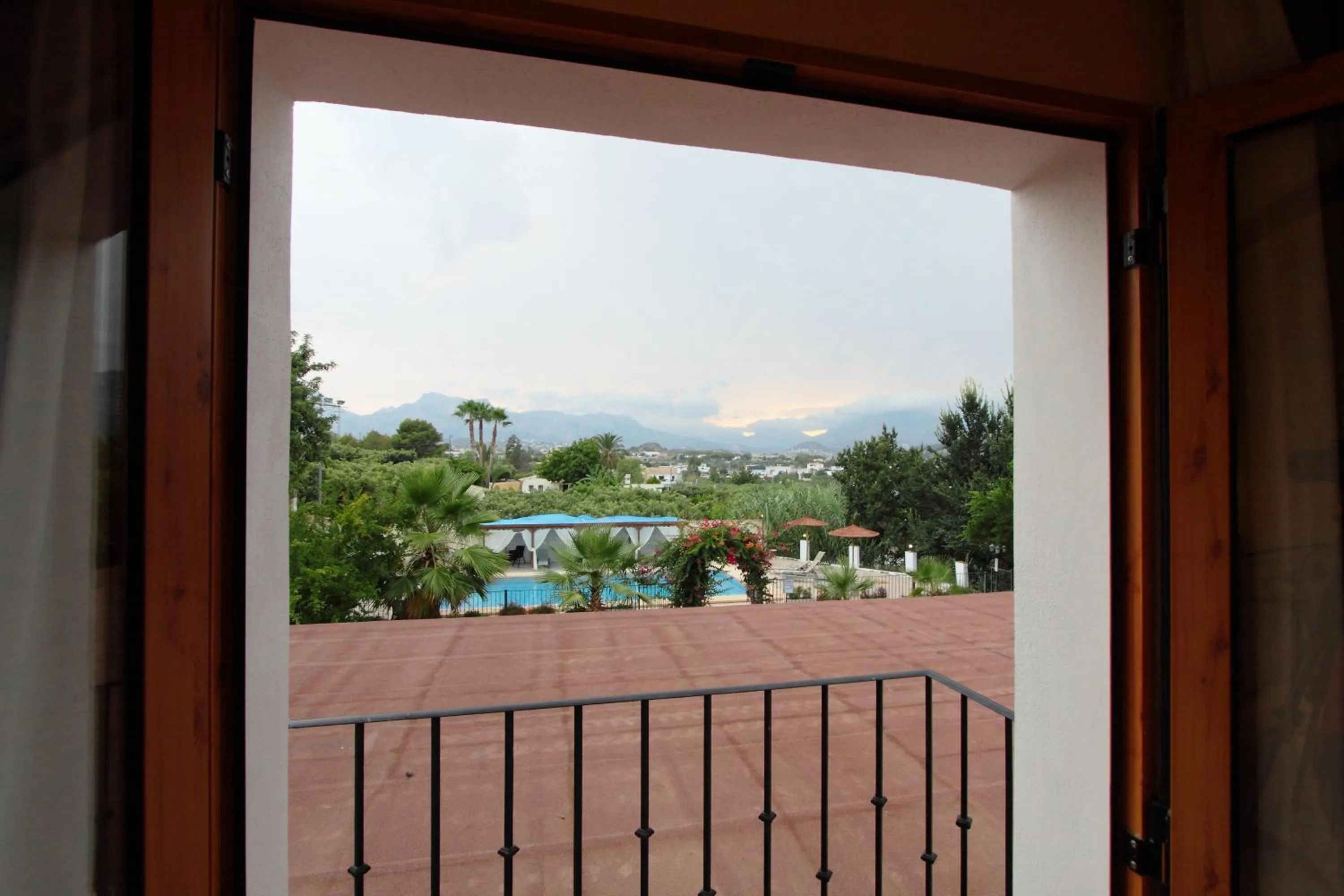 Garden view in Hotel Tossal d'Altea