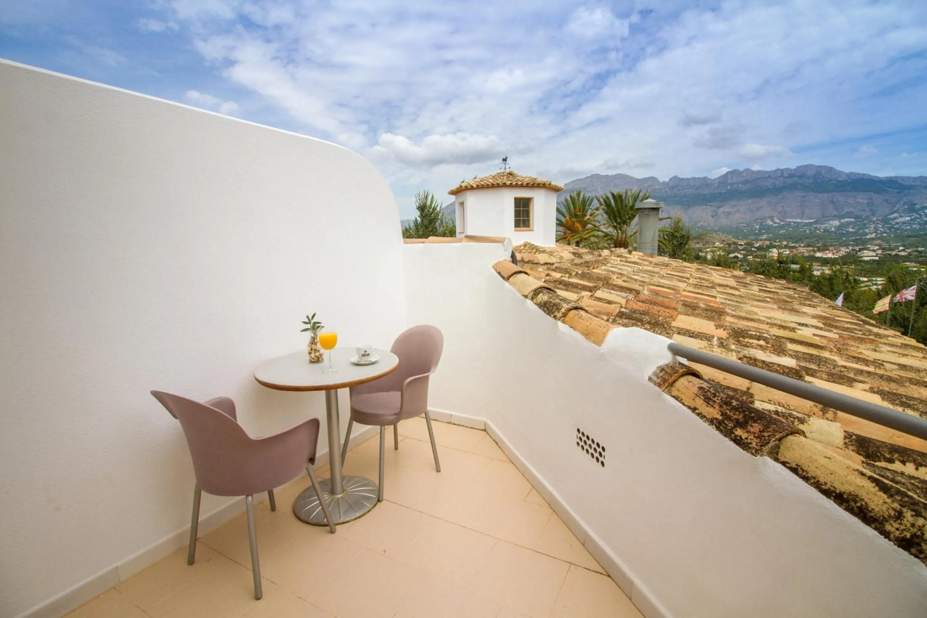 Balcony/Terrace in Hotel Tossal d'Altea