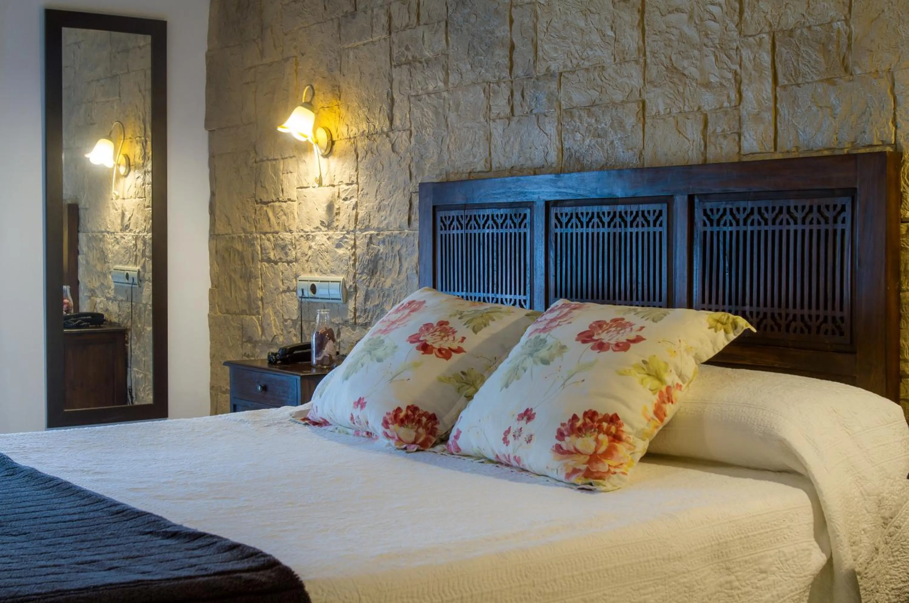 Decorative detail, Bed in Hotel Tossal d'Altea