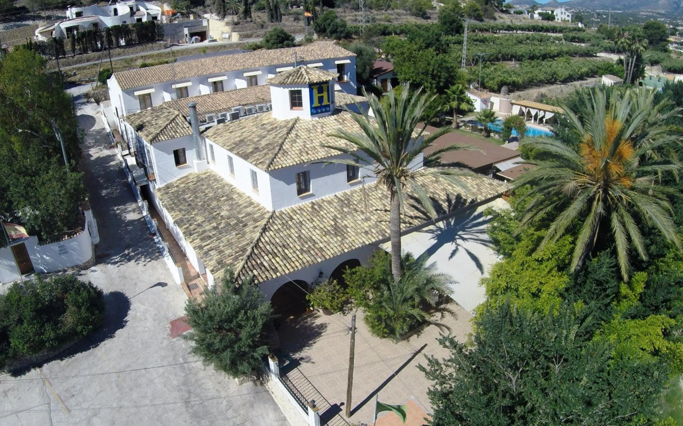 Facade/entrance in Hotel Tossal d'Altea