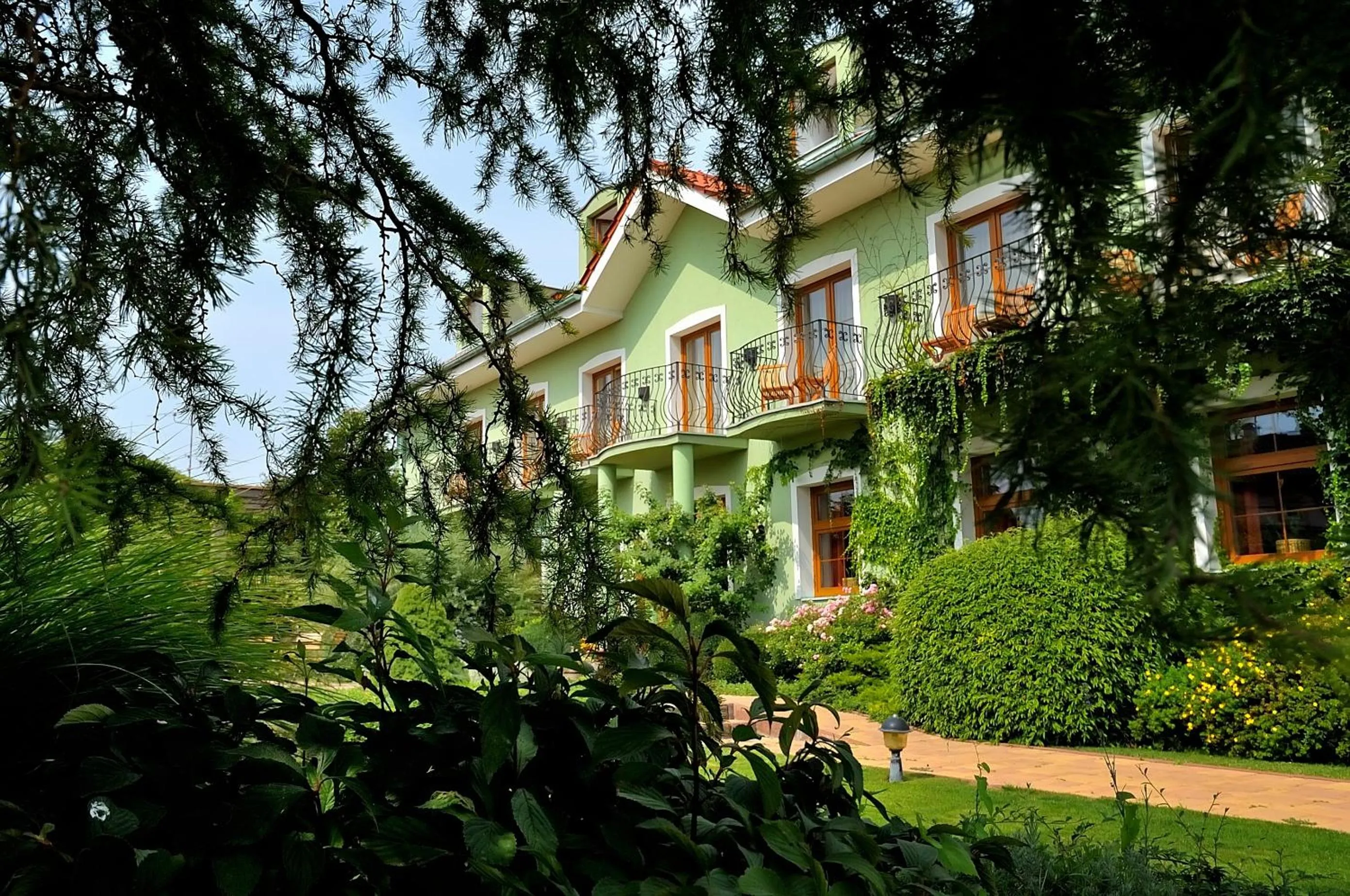 Facade/entrance in Penzion Tematin