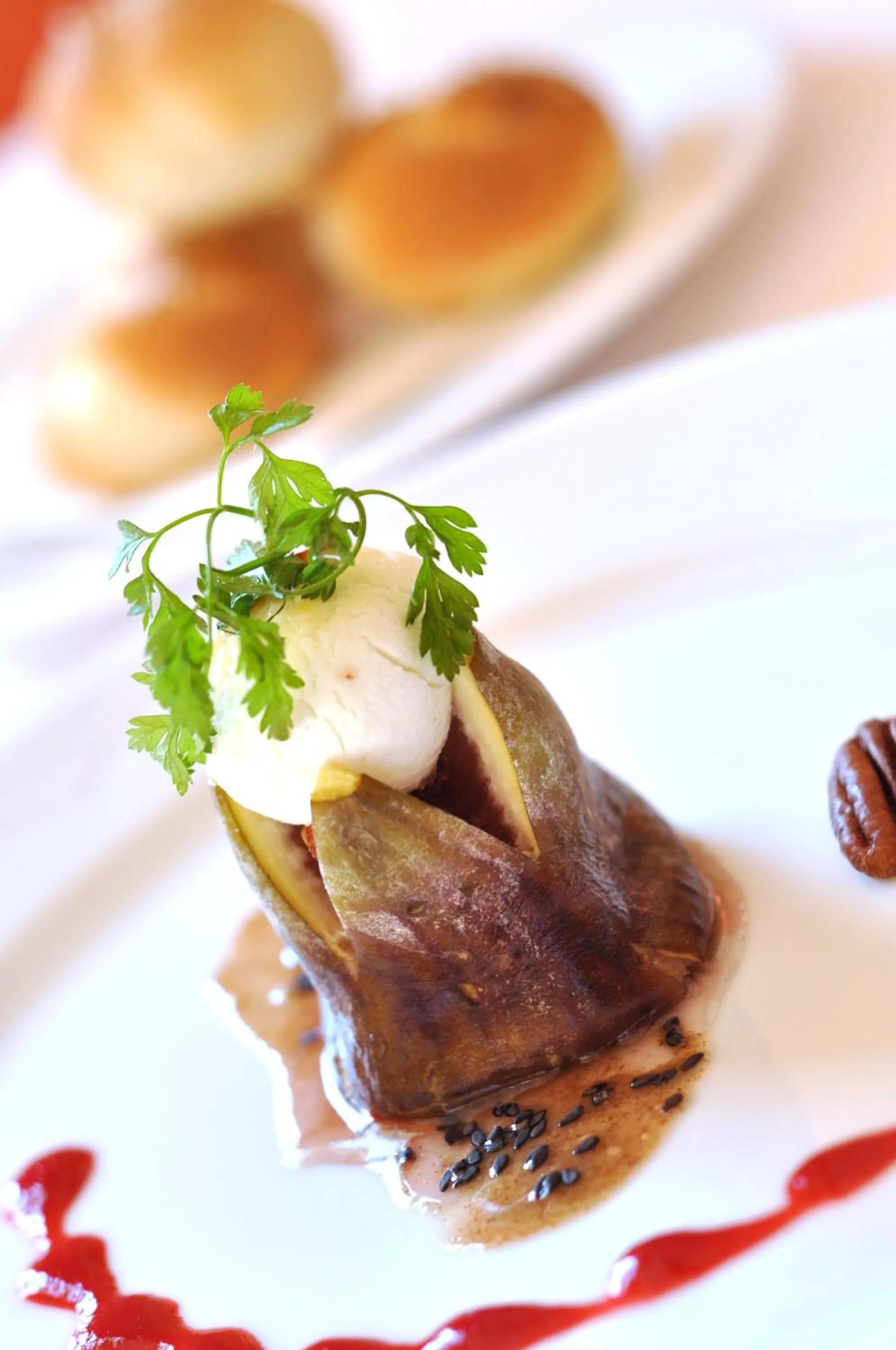 Food close-up in Penzion Tematin