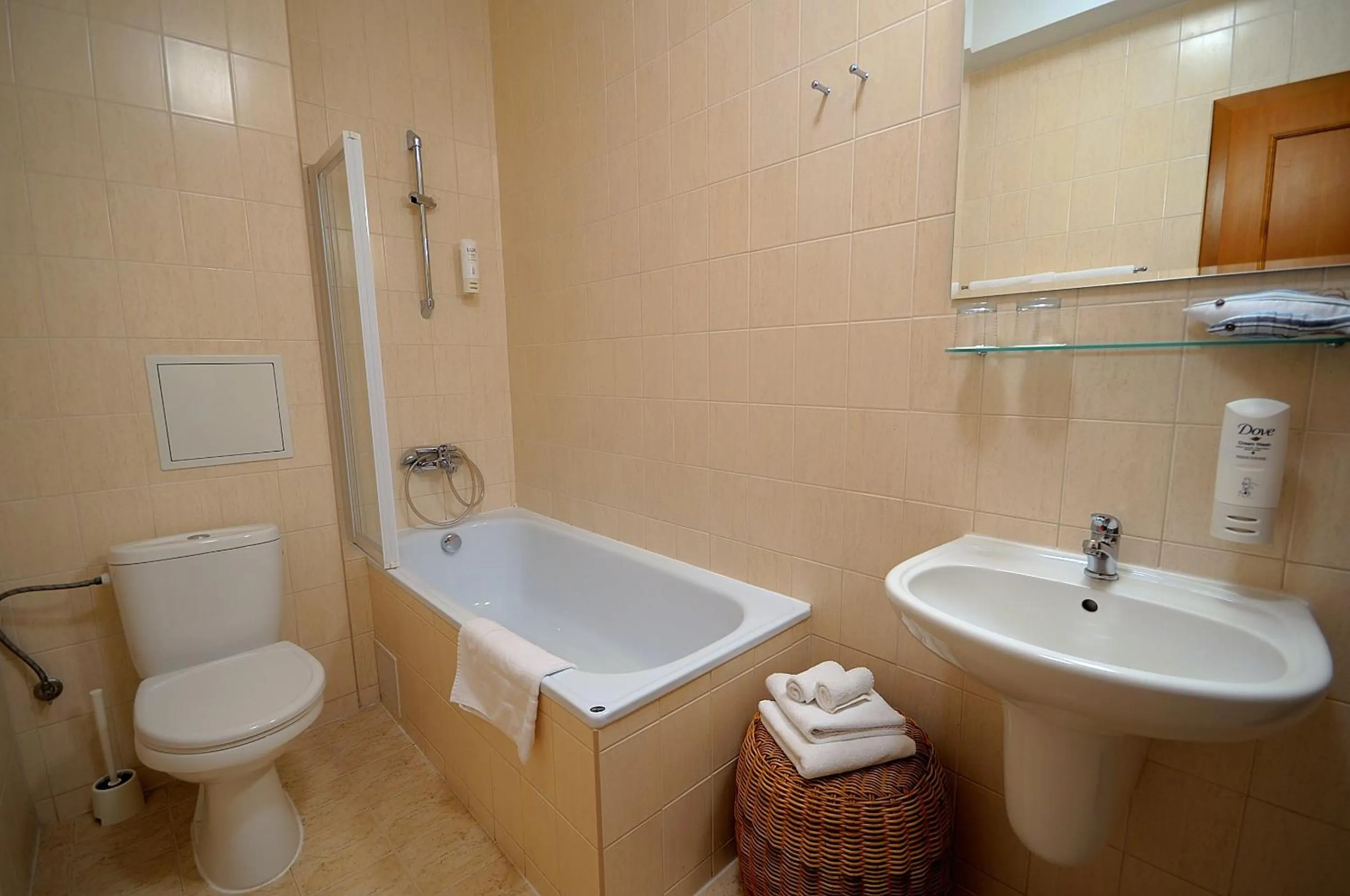 Bathroom in Penzion Tematin