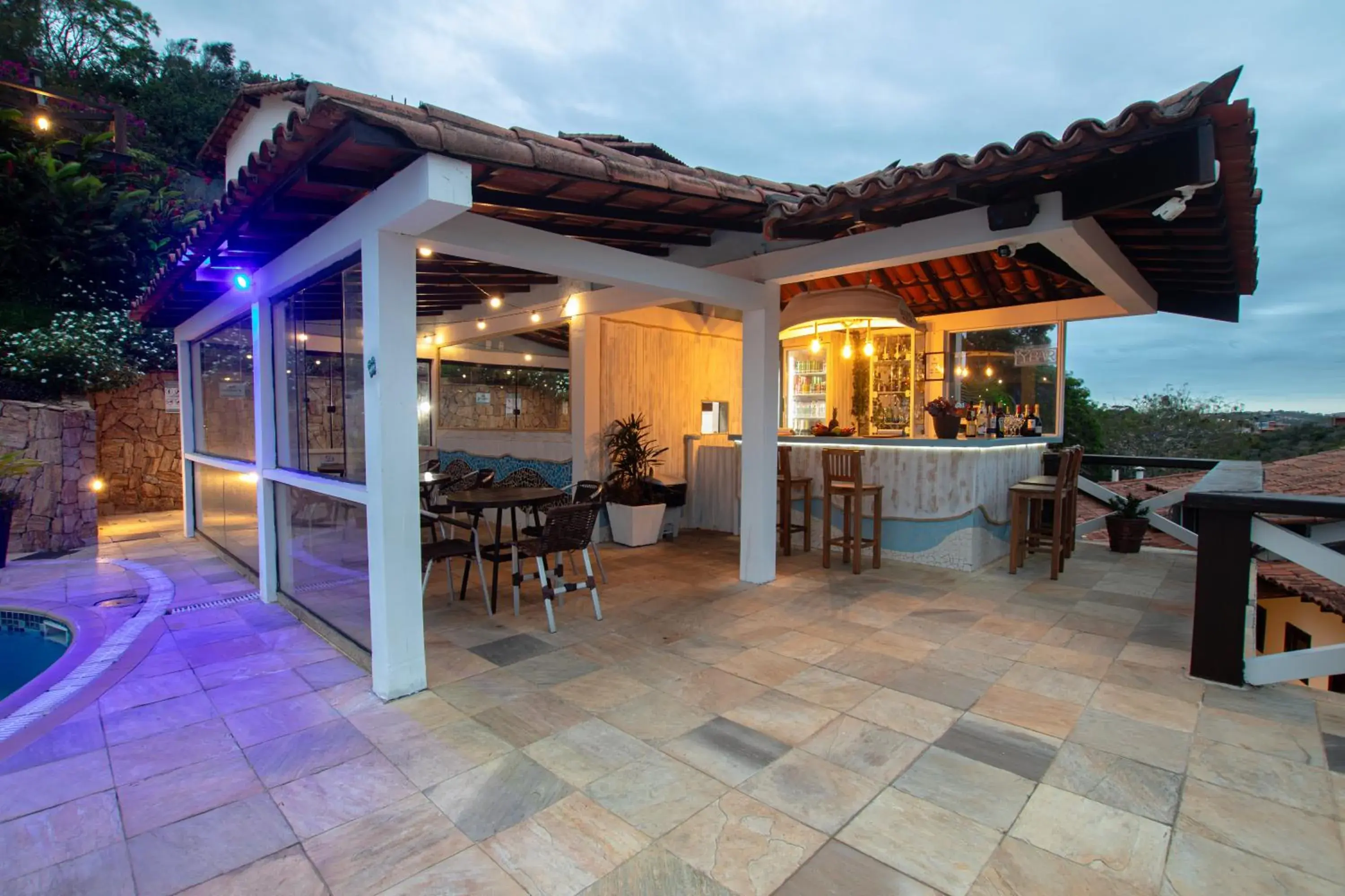 Lounge or bar in Hotel Ilha Branca Inn Lounge or bar in Hotel Ilha Branca Inn