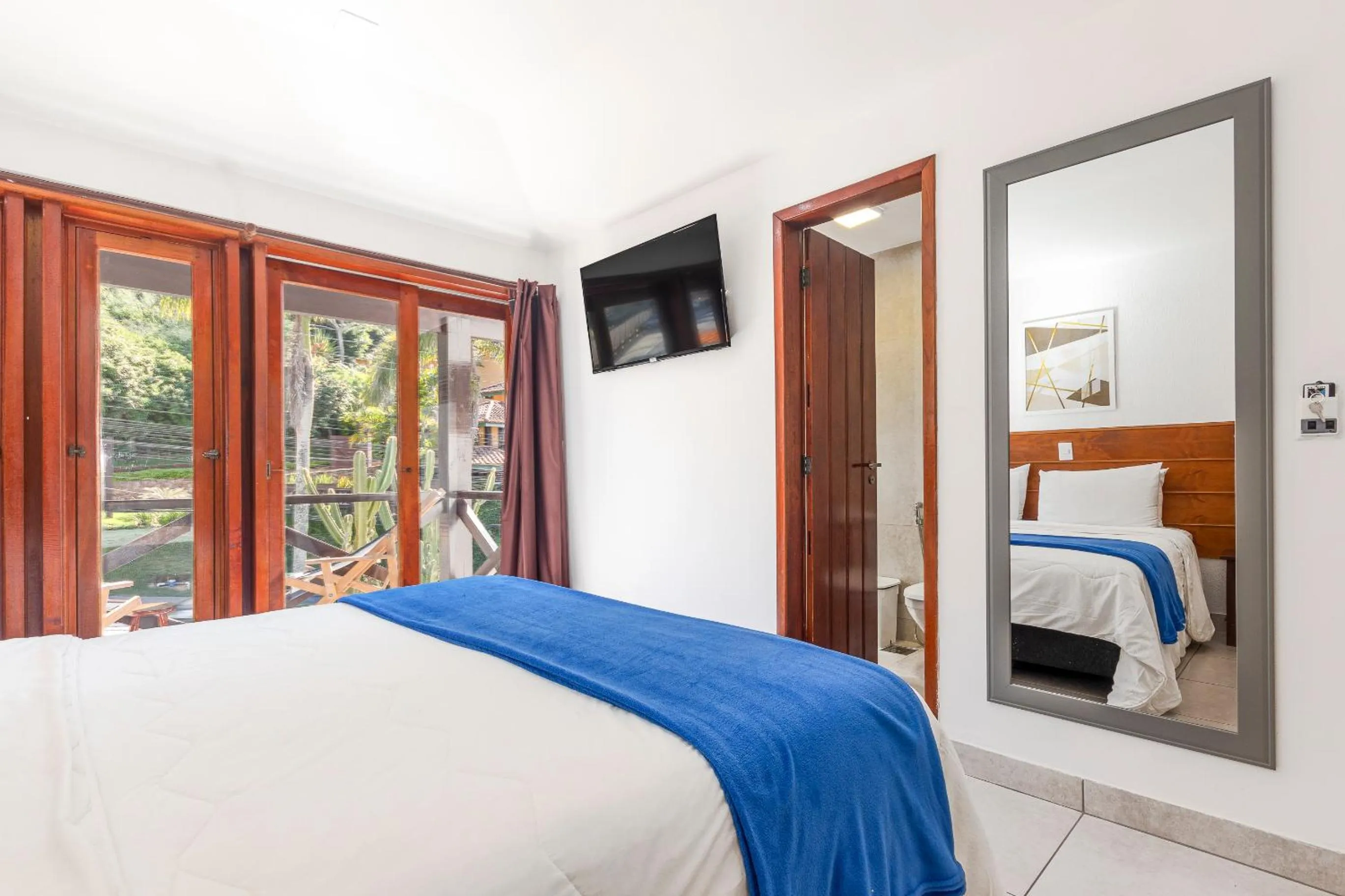 Bed in Hotel Ilha Branca Inn