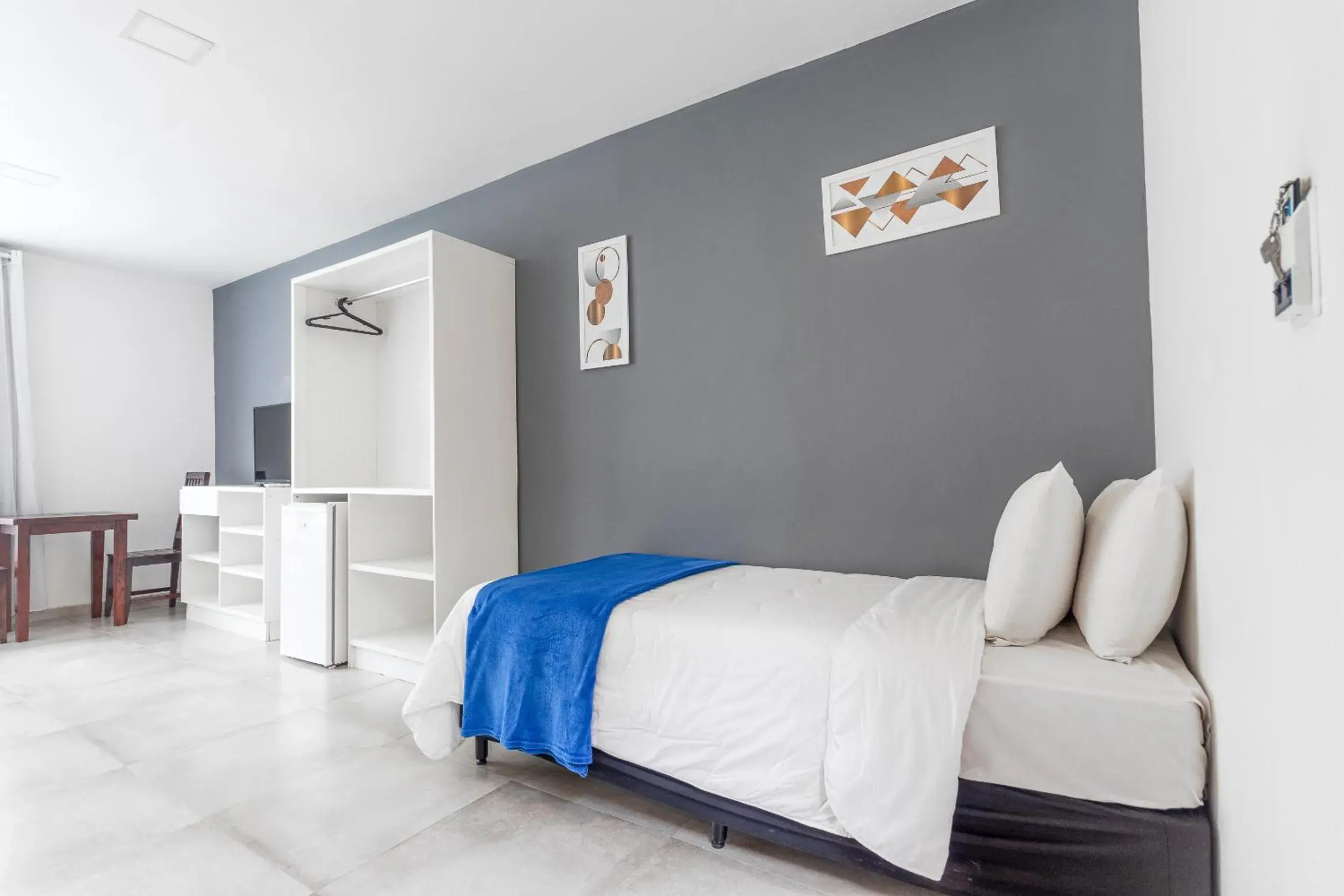 Bed in Hotel Ilha Branca Inn Bed in Hotel Ilha Branca Inn