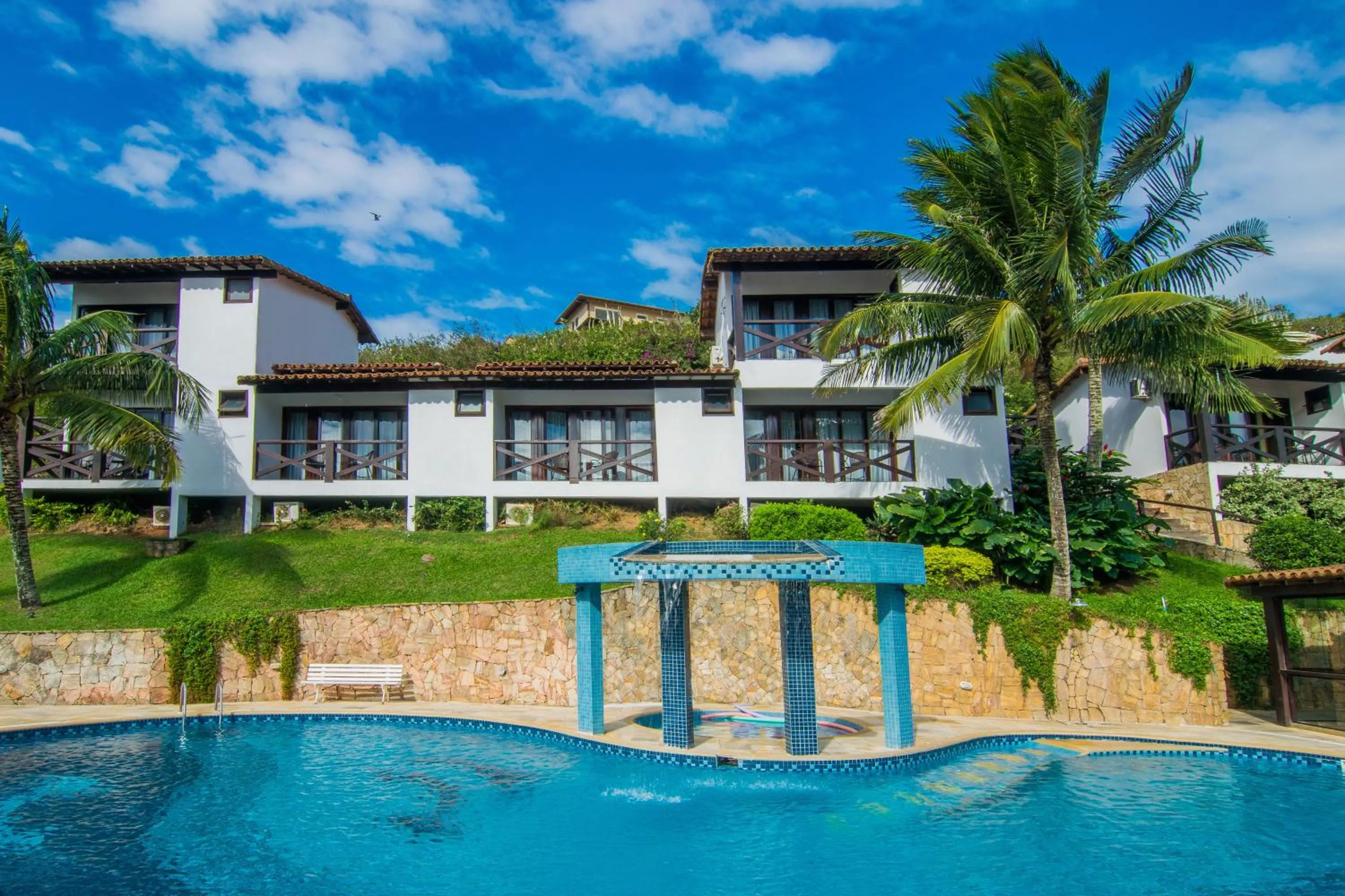 Swimming pool in Hotel Ilha Branca Inn