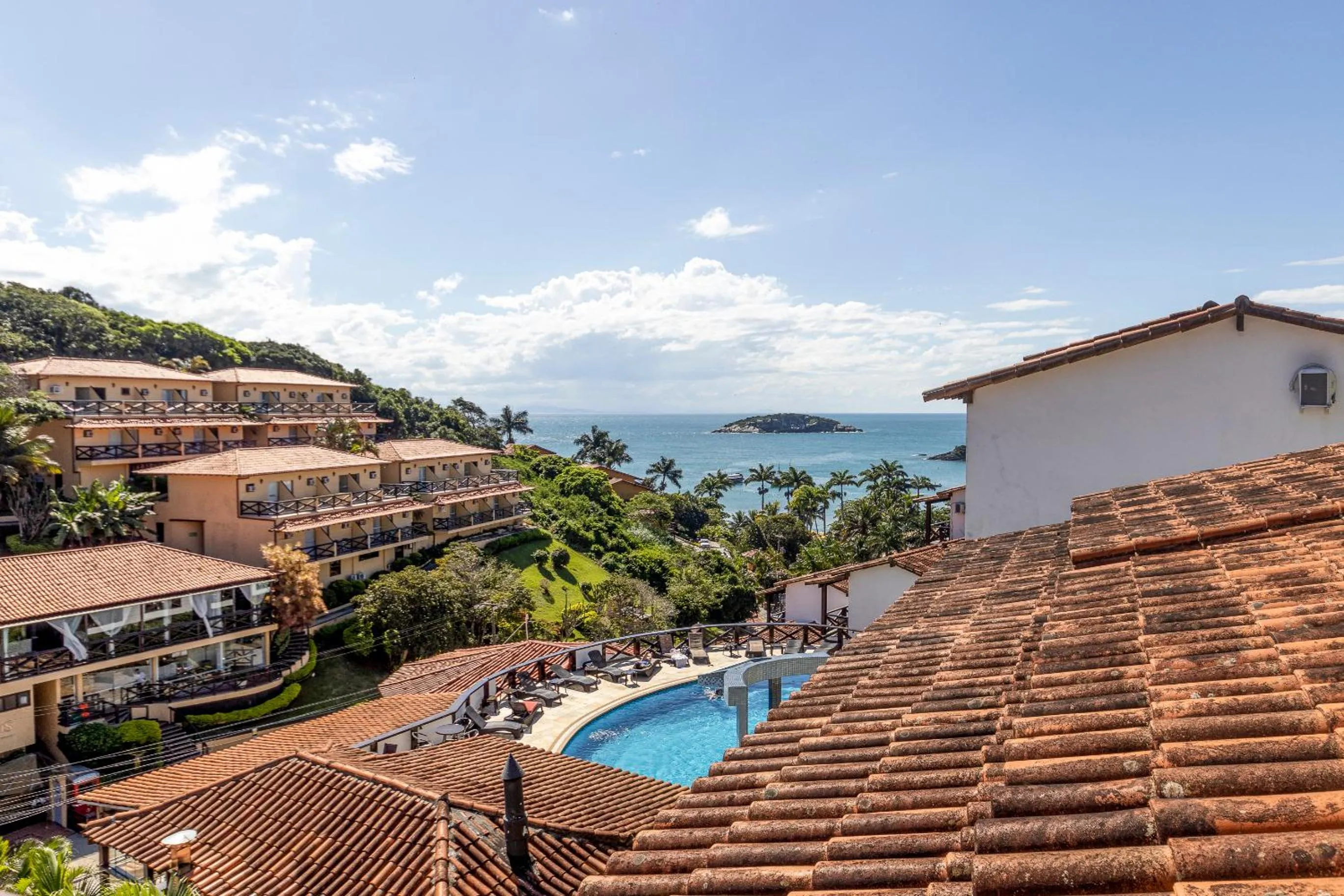 Property building in Hotel Ilha Branca Inn