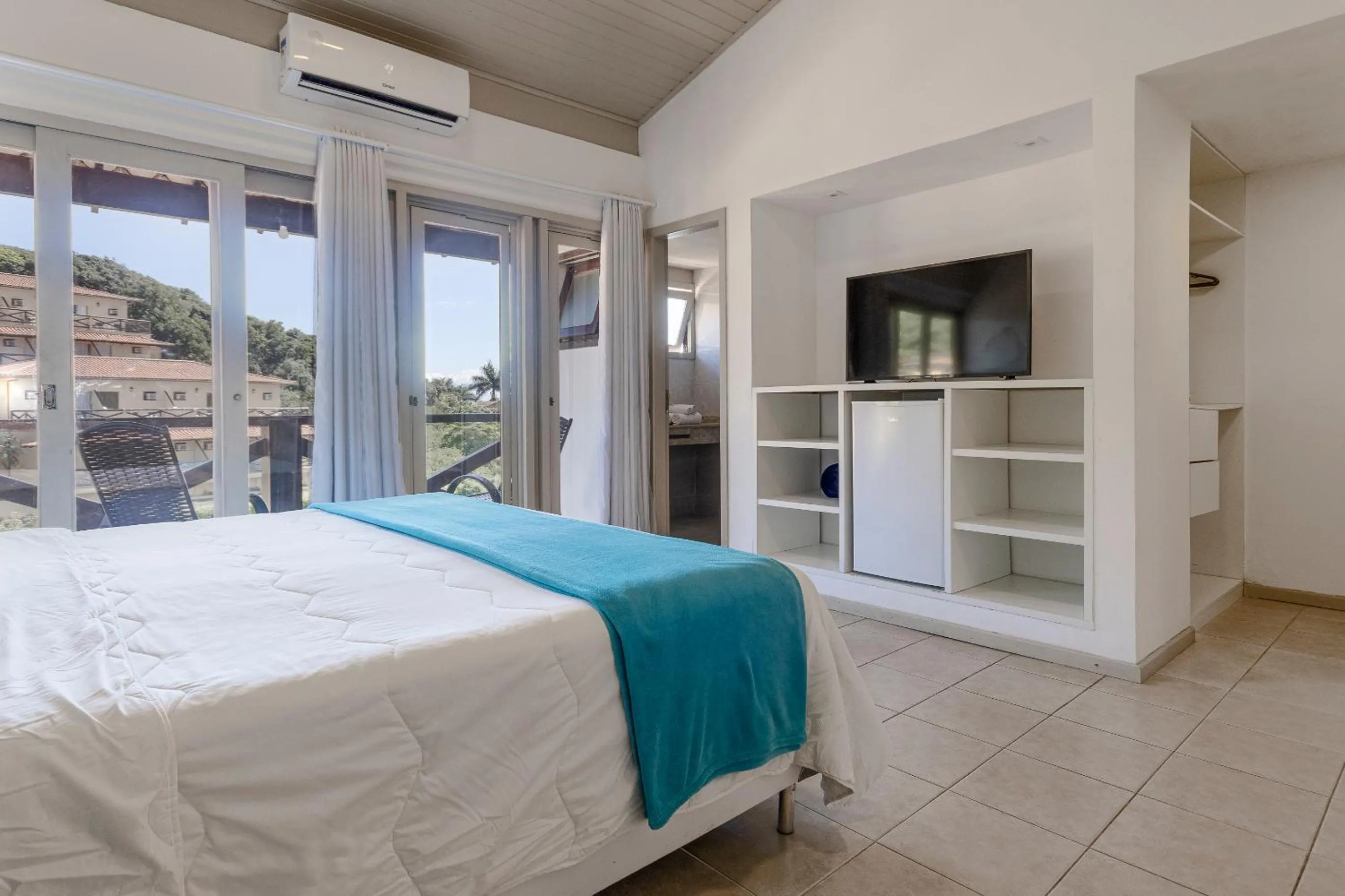 Bed in Hotel Ilha Branca Inn