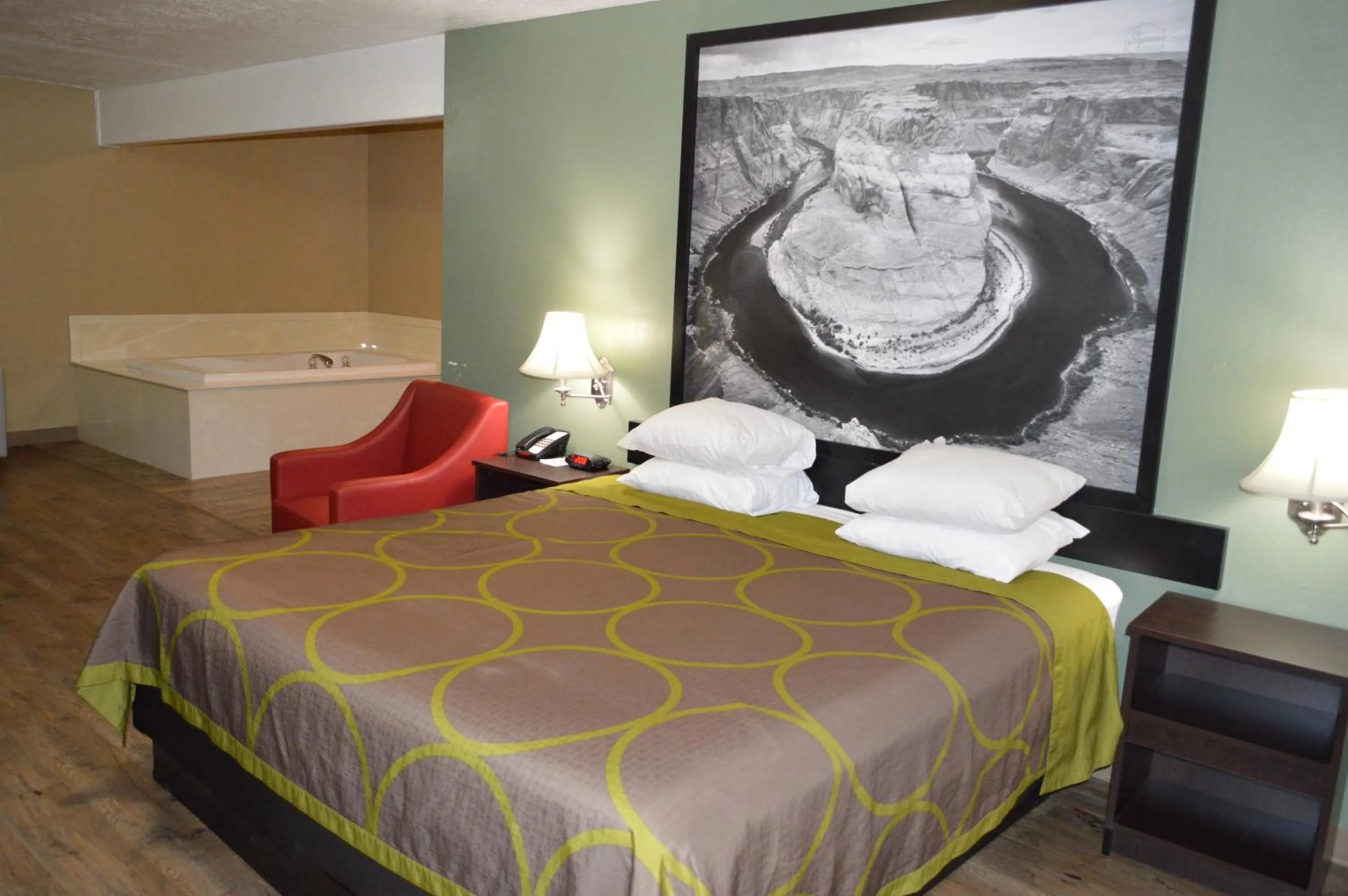 Bedroom, Bed in Super 8 by Wyndham St. George UT